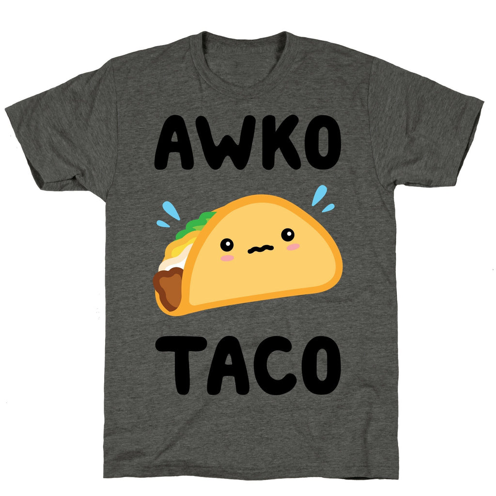 Awko Taco Unisex Triblend Tee Hoodie, Sweatshirt | CoreVibeTees.com (Image 2)