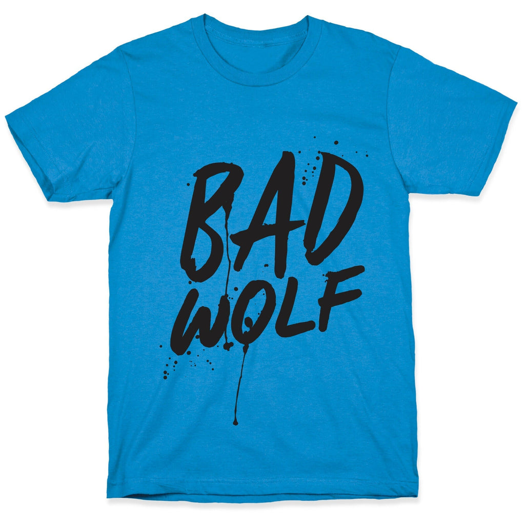 Doctor Who Bad Wolf T-Shirt Hoodie, Sweatshirt | CoreVibeTees.com (Image 1)
