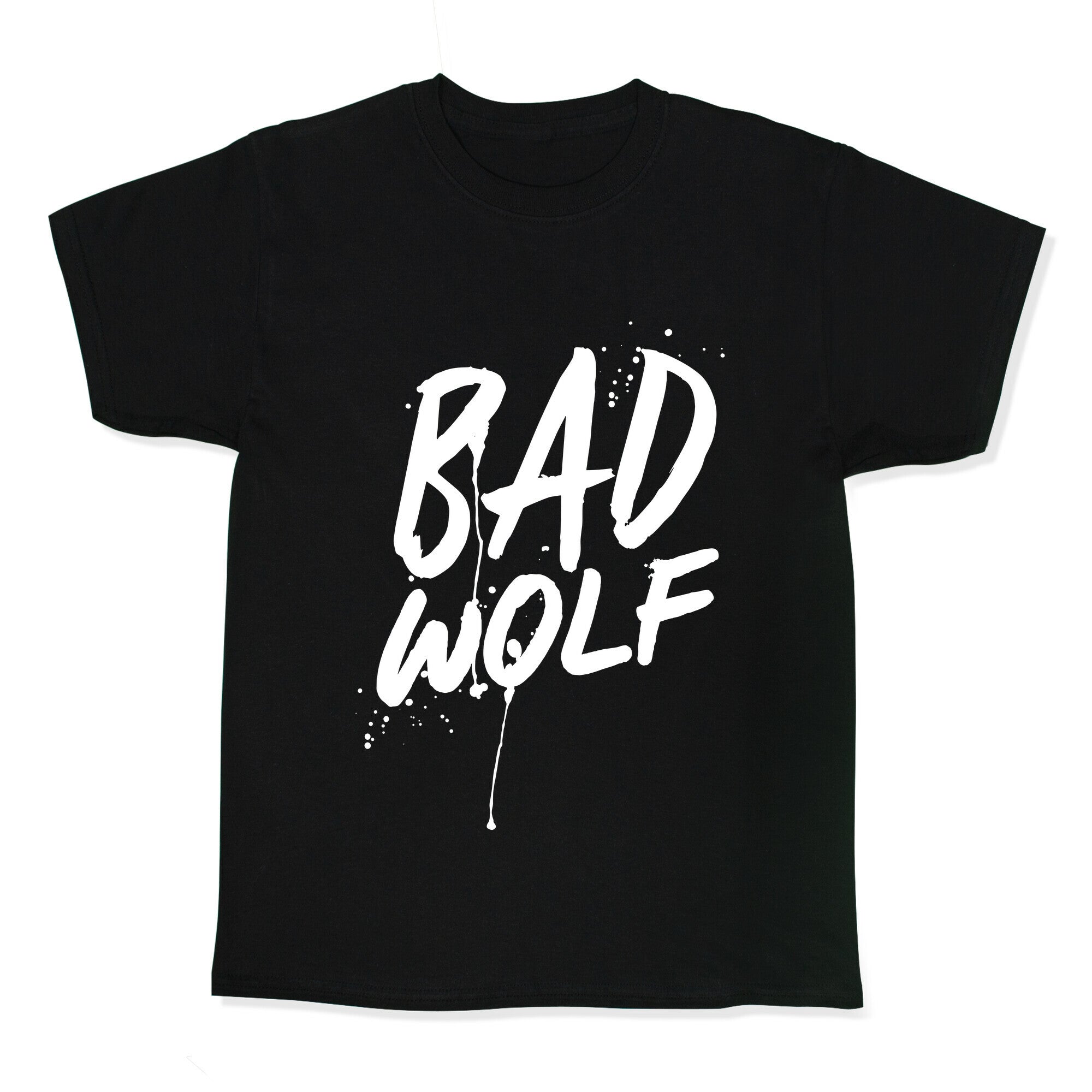 Doctor Who Bad Wolf Kids Tee Hoodie, Sweatshirt | CoreVibeTees.com (Image 1)