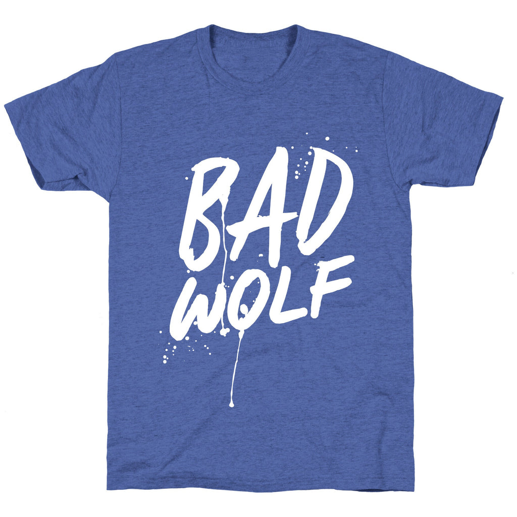 Doctor Who Bad Wolf Unisex Triblend Tee Hoodie, Sweatshirt | CoreVibeTees.com (Image 5)