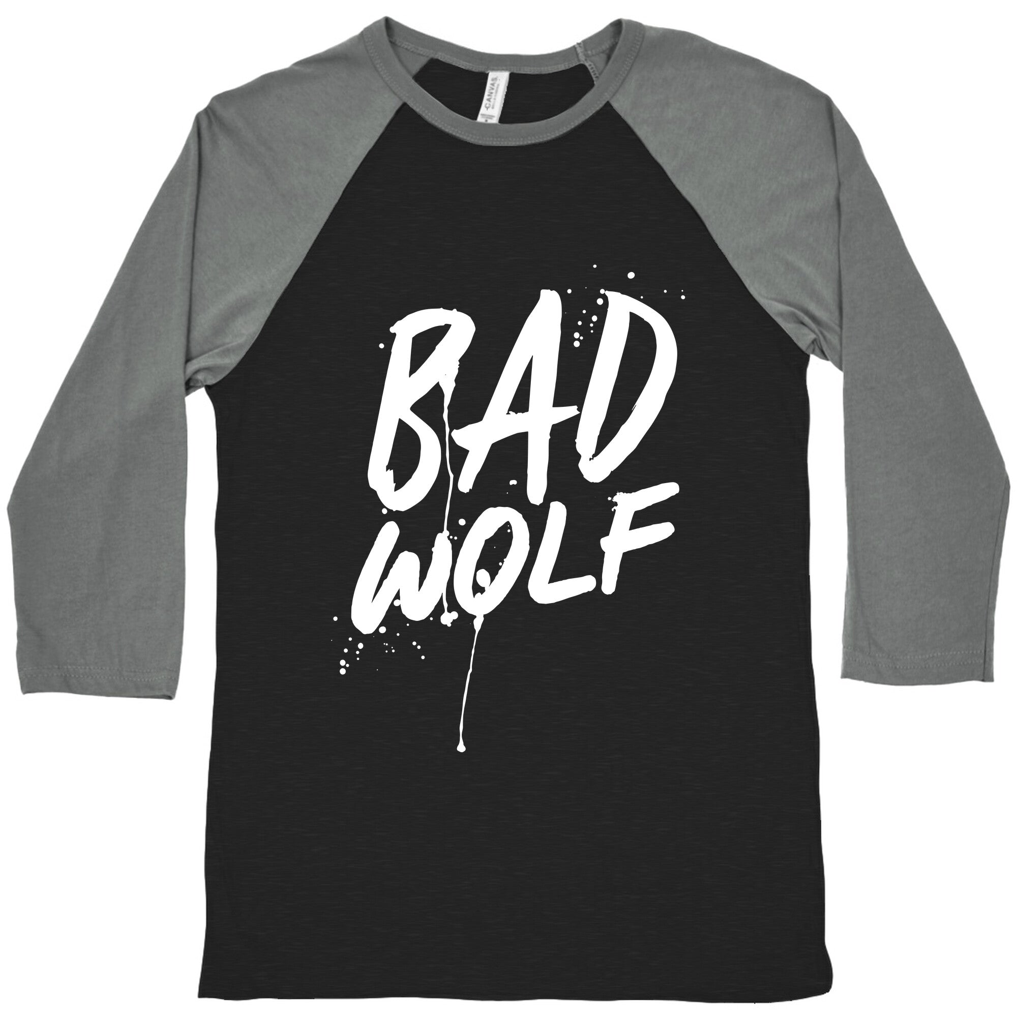 Doctor Who Bad Wolf Baseball Tee Hoodie, Sweatshirt | CoreVibeTees.com (Image 3)