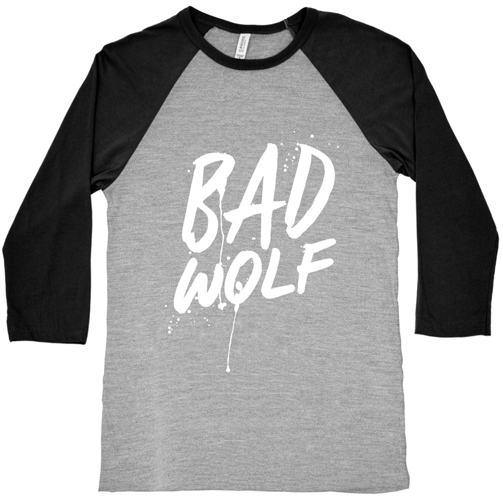 Doctor Who Bad Wolf Baseball Tee Hoodie, Sweatshirt | CoreVibeTees.com (Image 4)