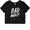 Doctor Who Bad Wolf Graphic Baby Tee Hoodie, Sweatshirt | CoreVibeTees.com (Image 1)
