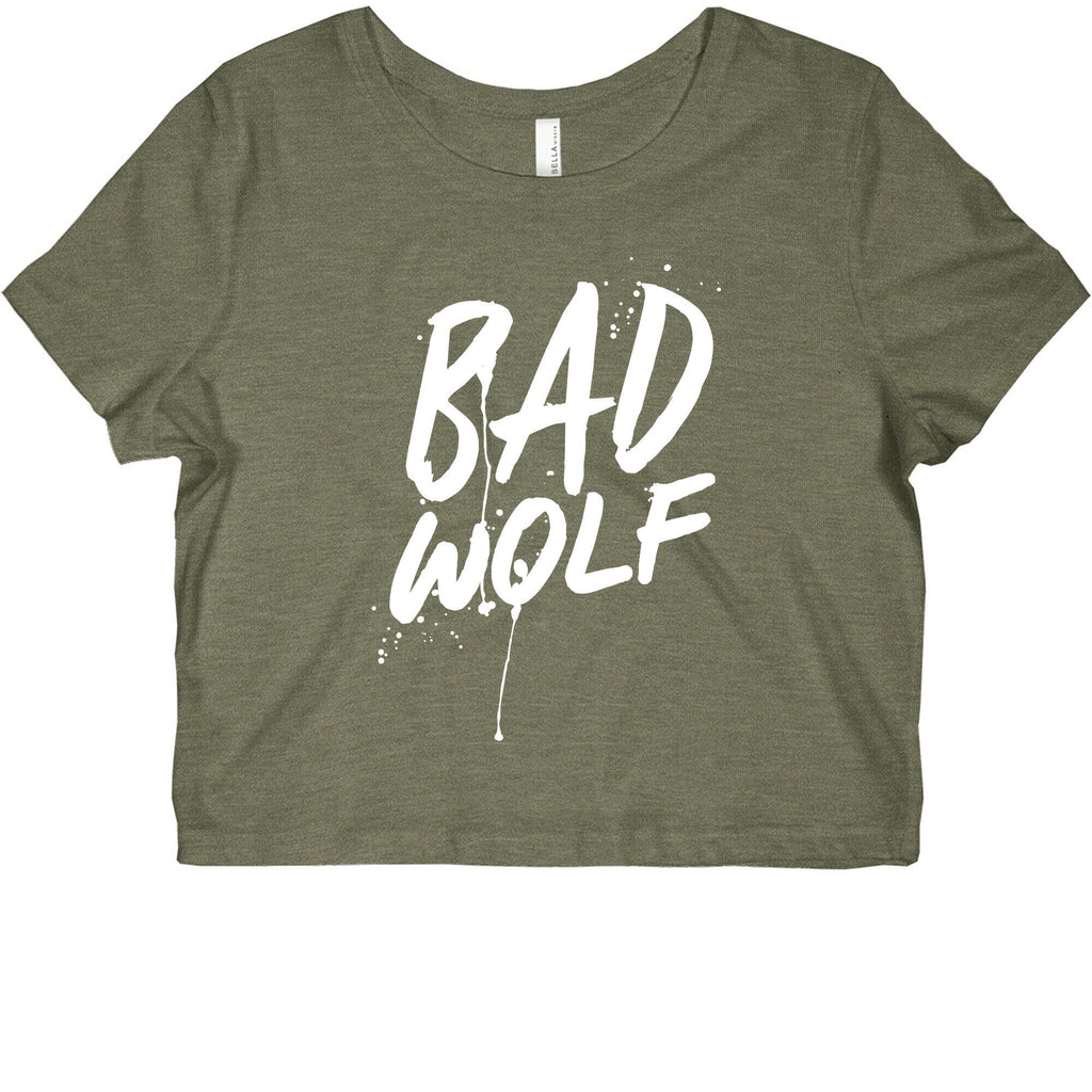 Doctor Who Bad Wolf Graphic Baby Tee Hoodie, Sweatshirt | CoreVibeTees.com (Image 2)