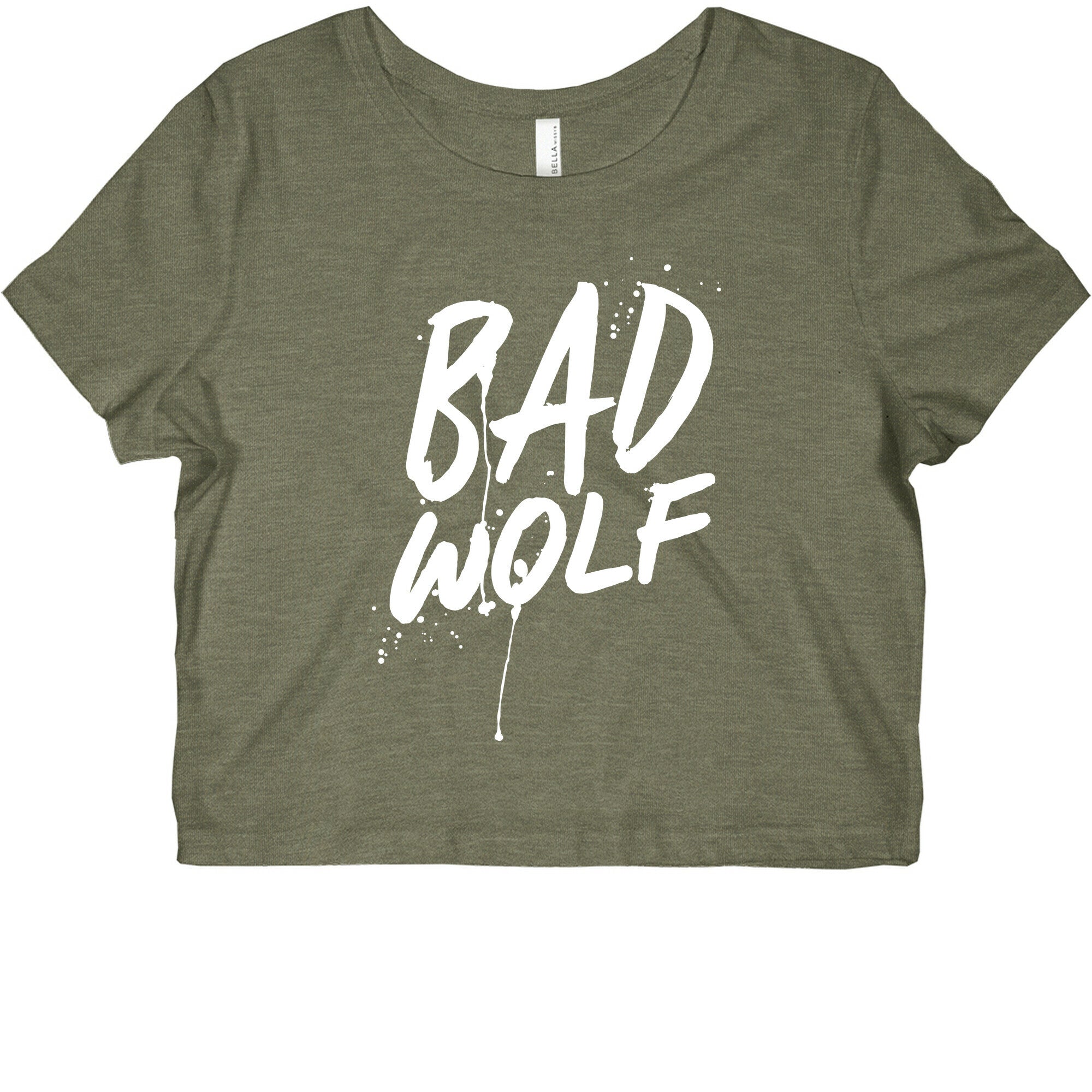Doctor Who Bad Wolf Graphic Baby Tee Hoodie, Sweatshirt | CoreVibeTees.com (Image 2)