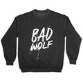 Doctor Who Bad Wolf Crewneck Sweatshirt T-Shirts, Hoodie | CoreVibeTees.com (Image 1)