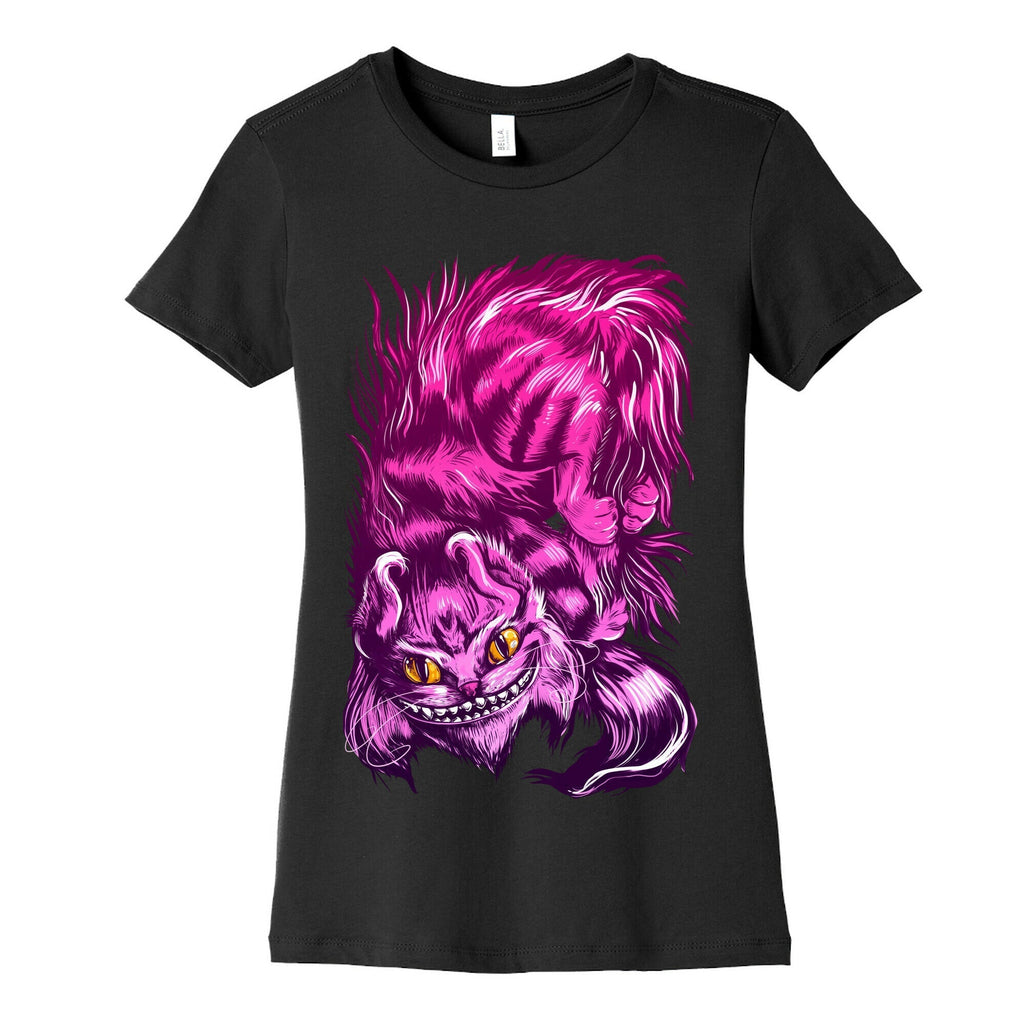 Cheshire Cat Women's Cotton Tee Hoodie, Sweatshirt | CoreVibeTees.com (Image 5)