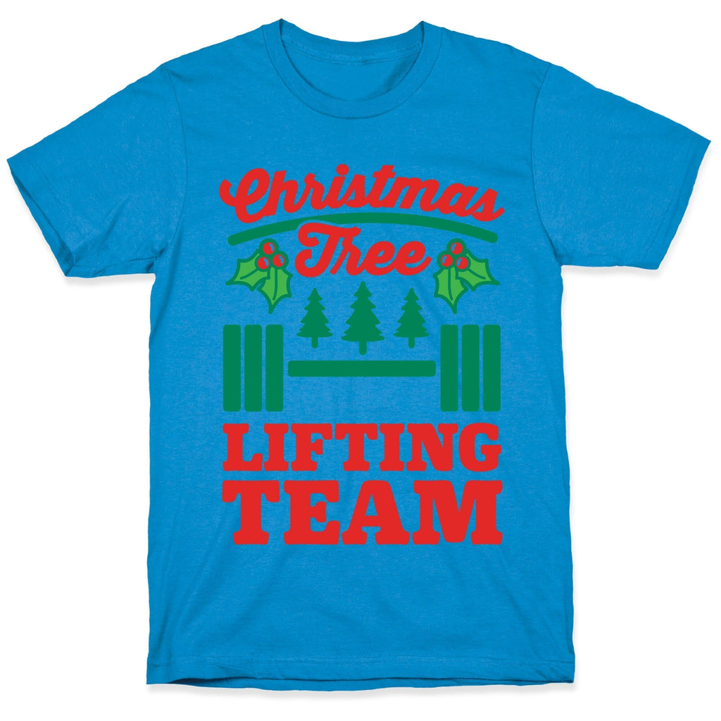 Christmas Tree Lifting Team T-Shirt Hoodie, Sweatshirt | CoreVibeTees.com (Image 1)