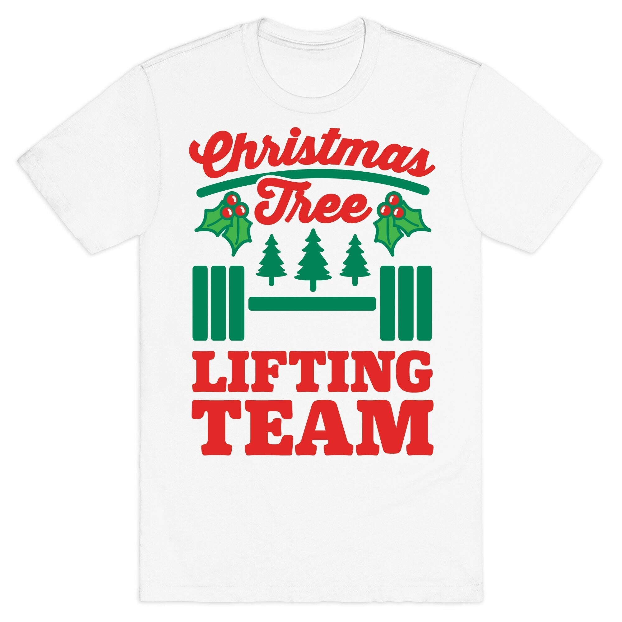 Christmas Tree Lifting Team T-Shirt Hoodie, Sweatshirt | CoreVibeTees.com (Image 2)