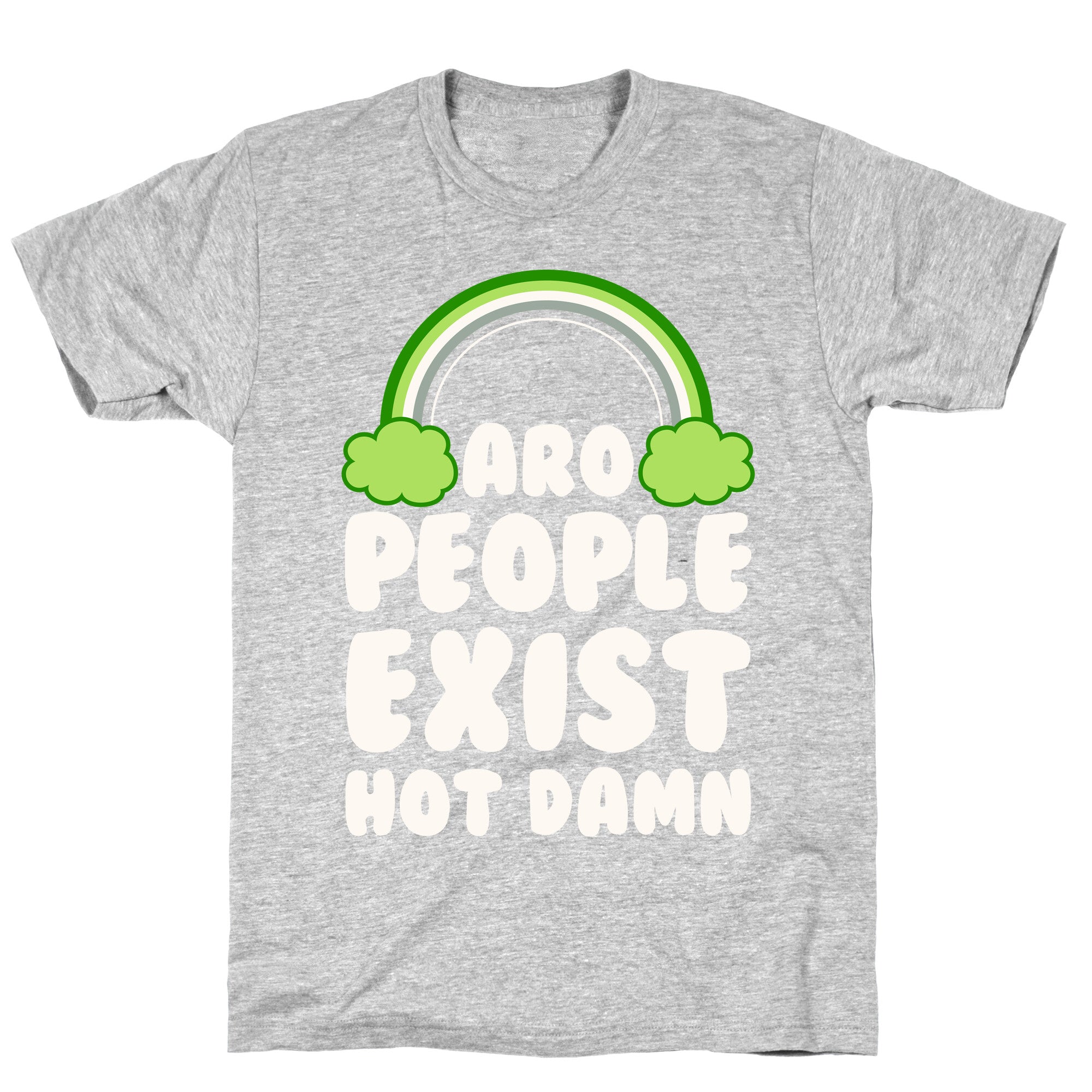 Aro People Exist Hot Damn T-Shirt Hoodie, Sweatshirt | CoreVibeTees.com (Image 2)