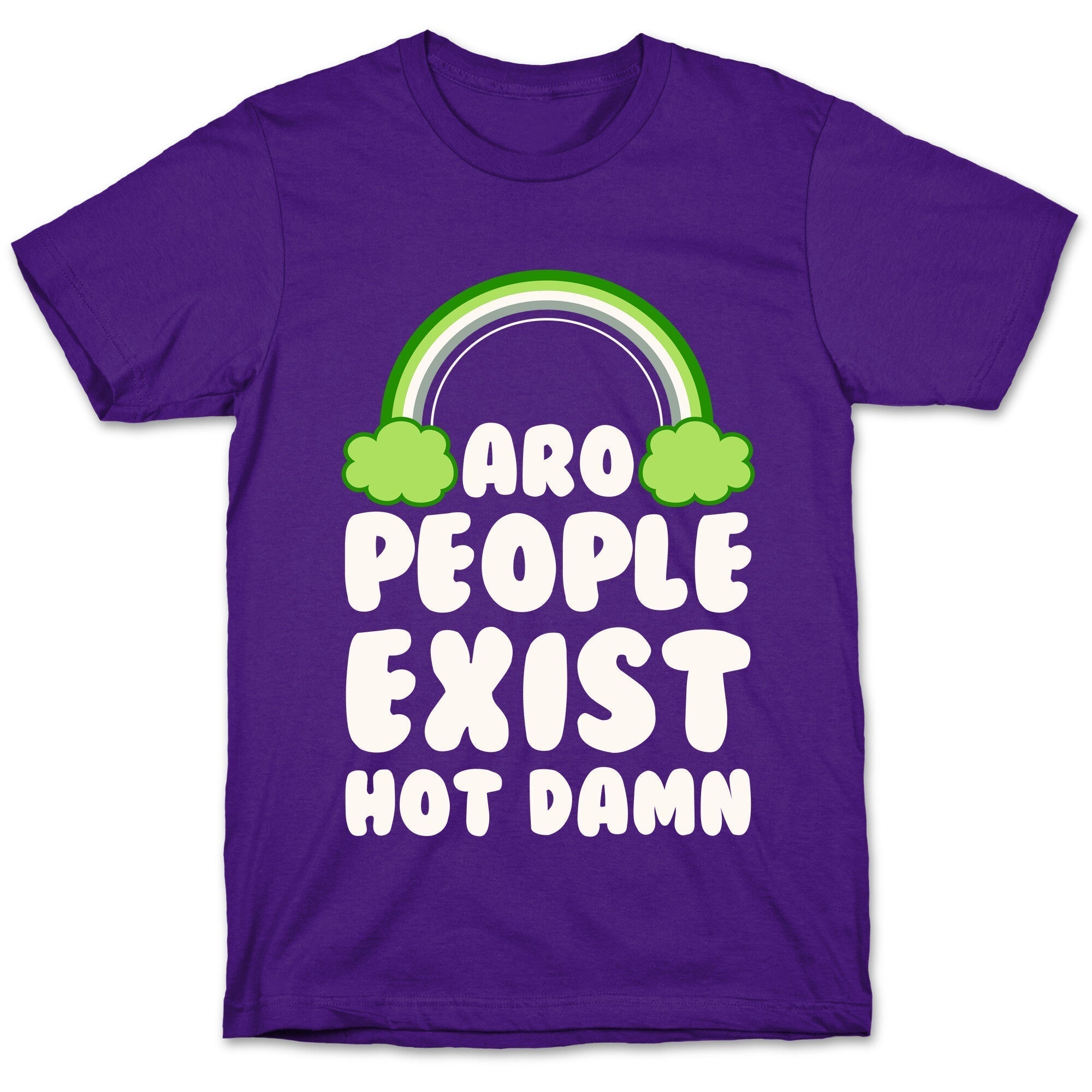 Aro People Exist Hot Damn T-Shirt Hoodie, Sweatshirt | CoreVibeTees.com (Image 5)