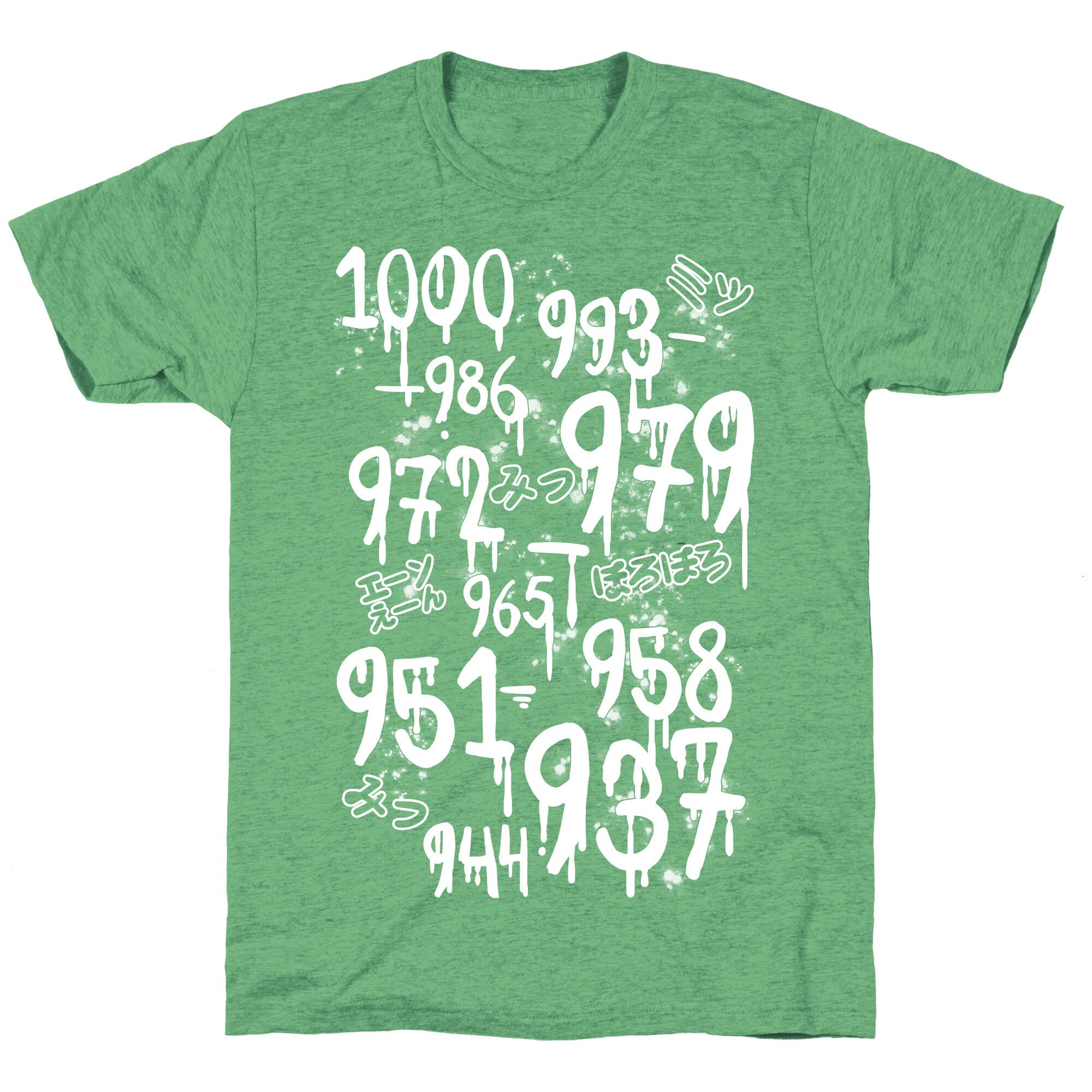 1000 Minus 7 Unisex Triblend Tee Hoodie, Sweatshirt | CoreVibeTees.com (Image 2)