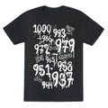 1000 Minus 7 Unisex Triblend Tee Hoodie, Sweatshirt | CoreVibeTees.com (Image 1)