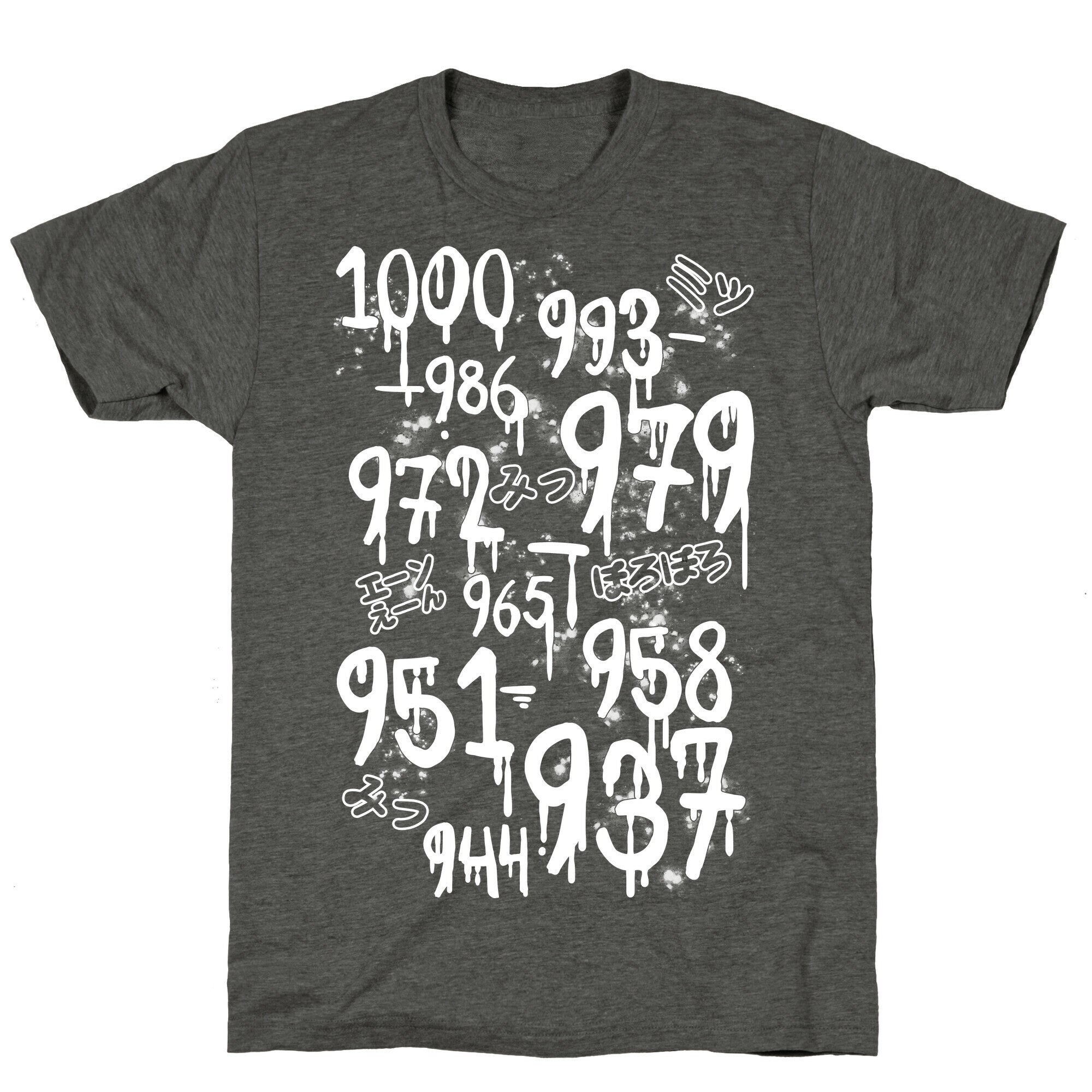 1000 Minus 7 Unisex Triblend Tee Hoodie, Sweatshirt | CoreVibeTees.com (Image 3)