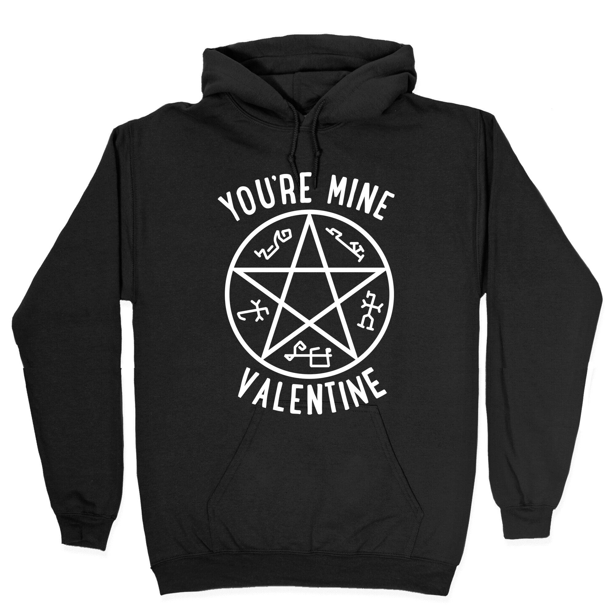 Devil's Trap Supernatural Valentine Hoodie T-Shirts, Sweatshirt | CoreVibeTees.com (Image 2)