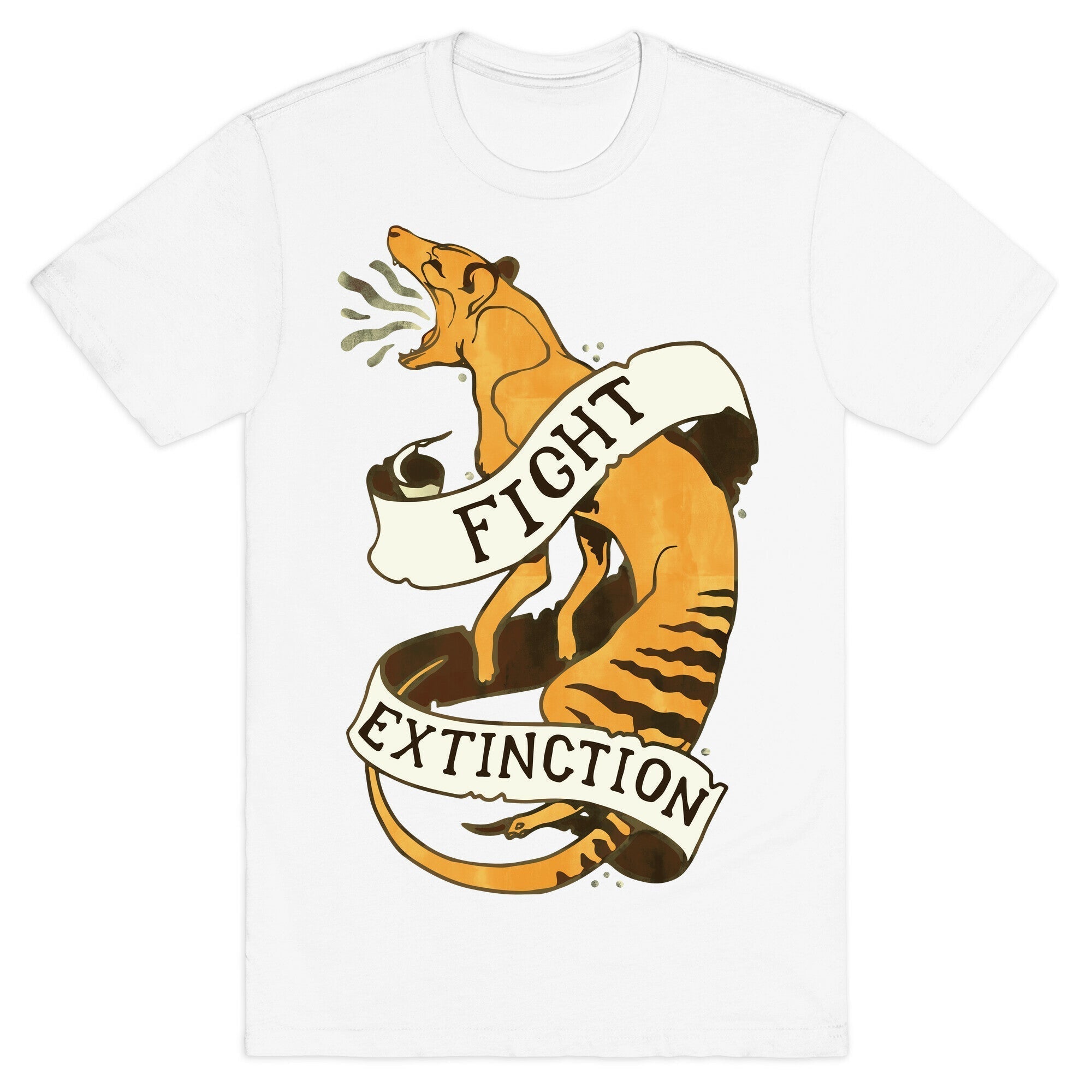 Fight Extinction T-Shirt Hoodie, Sweatshirt | CoreVibeTees.com (Image 2)
