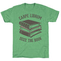Carpe Librum (Seize The Book) Unisex Triblend Tee Hoodie, Sweatshirt | CoreVibeTees.com (Image 1)