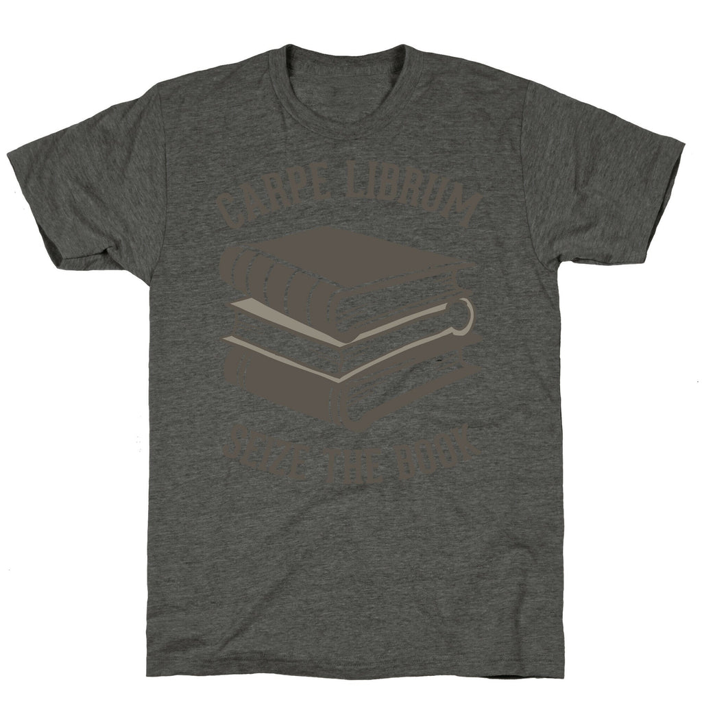 Carpe Librum (Seize The Book) Unisex Triblend Tee Hoodie, Sweatshirt | CoreVibeTees.com (Image 2)