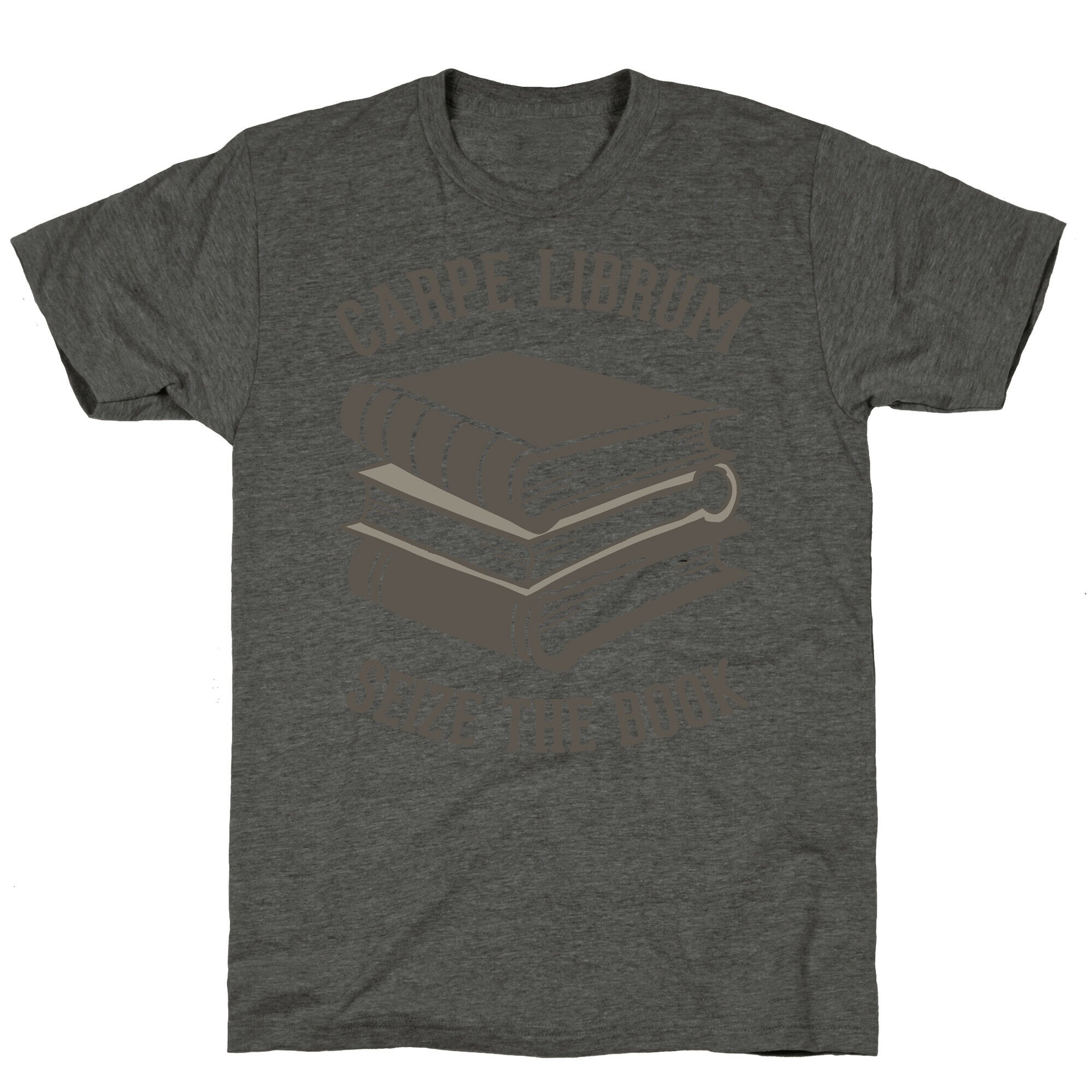 Carpe Librum (Seize The Book) Unisex Triblend Tee Hoodie, Sweatshirt | CoreVibeTees.com (Image 2)