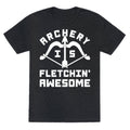 Archery Is Fletchin' Awesome Unisex Triblend Tee Hoodie, Sweatshirt | CoreVibeTees.com (Image 1)