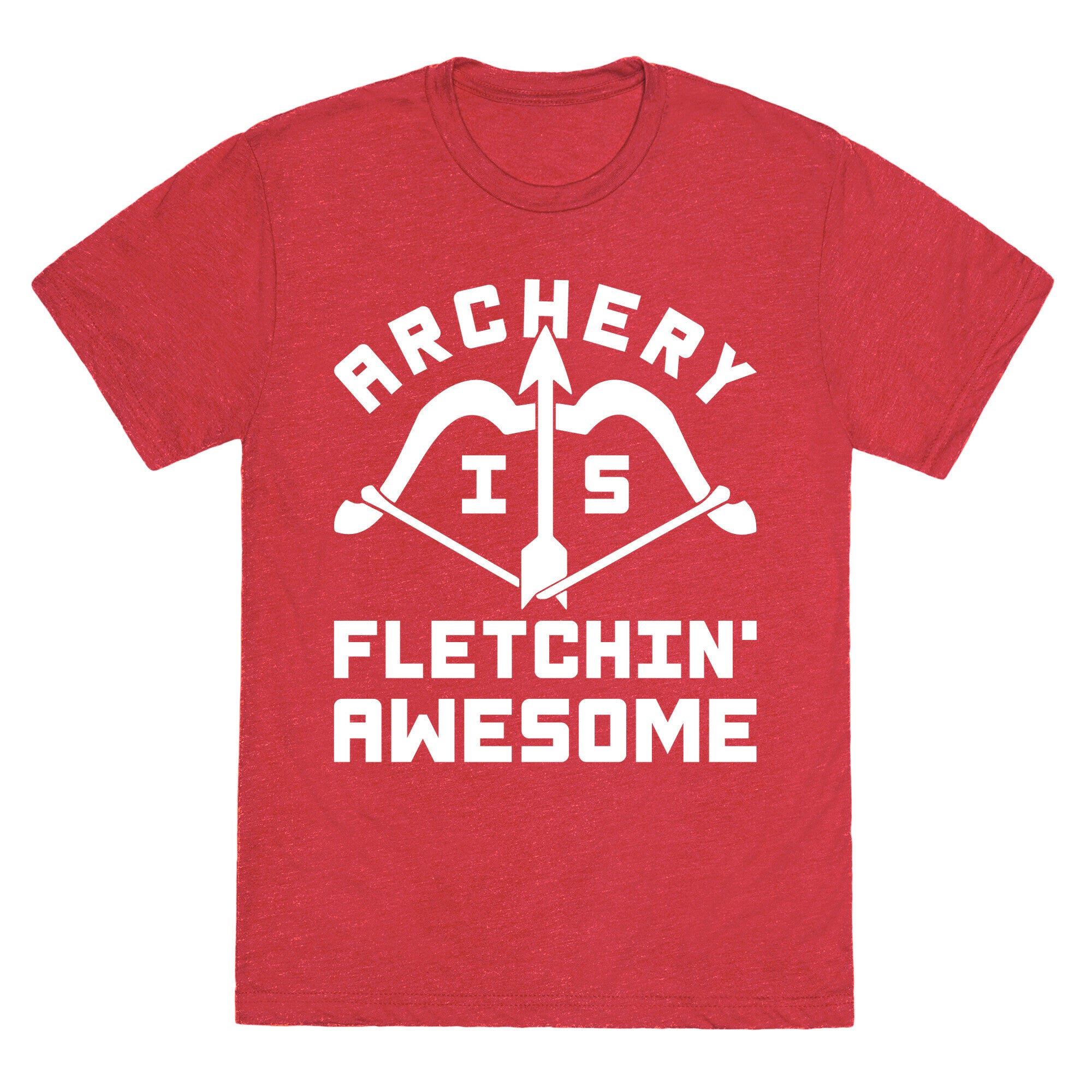 Archery Is Fletchin' Awesome Unisex Triblend Tee Hoodie, Sweatshirt | CoreVibeTees.com (Image 4)