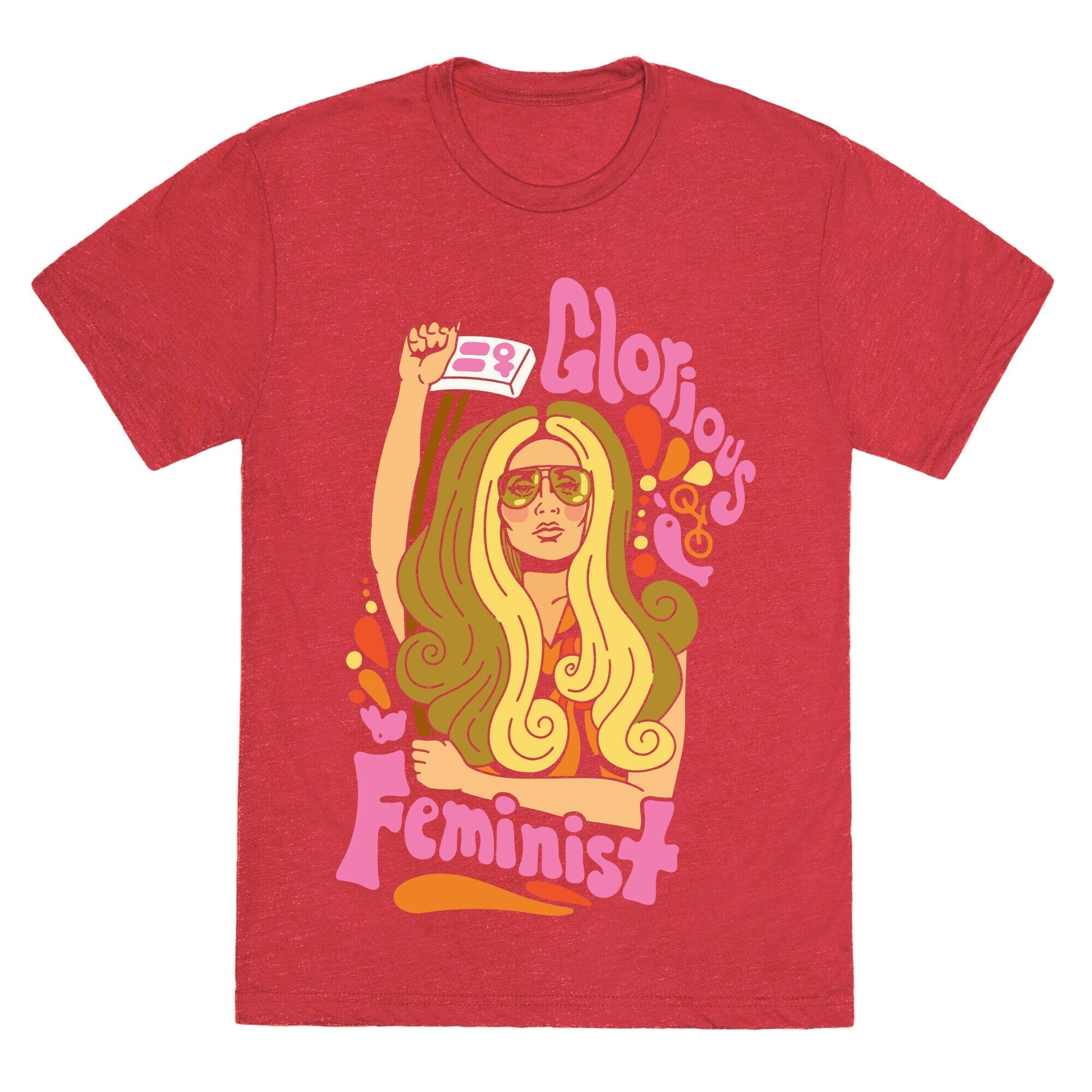 Glorious Feminist Unisex Triblend Tee Hoodie, Sweatshirt | CoreVibeTees.com (Image 4)