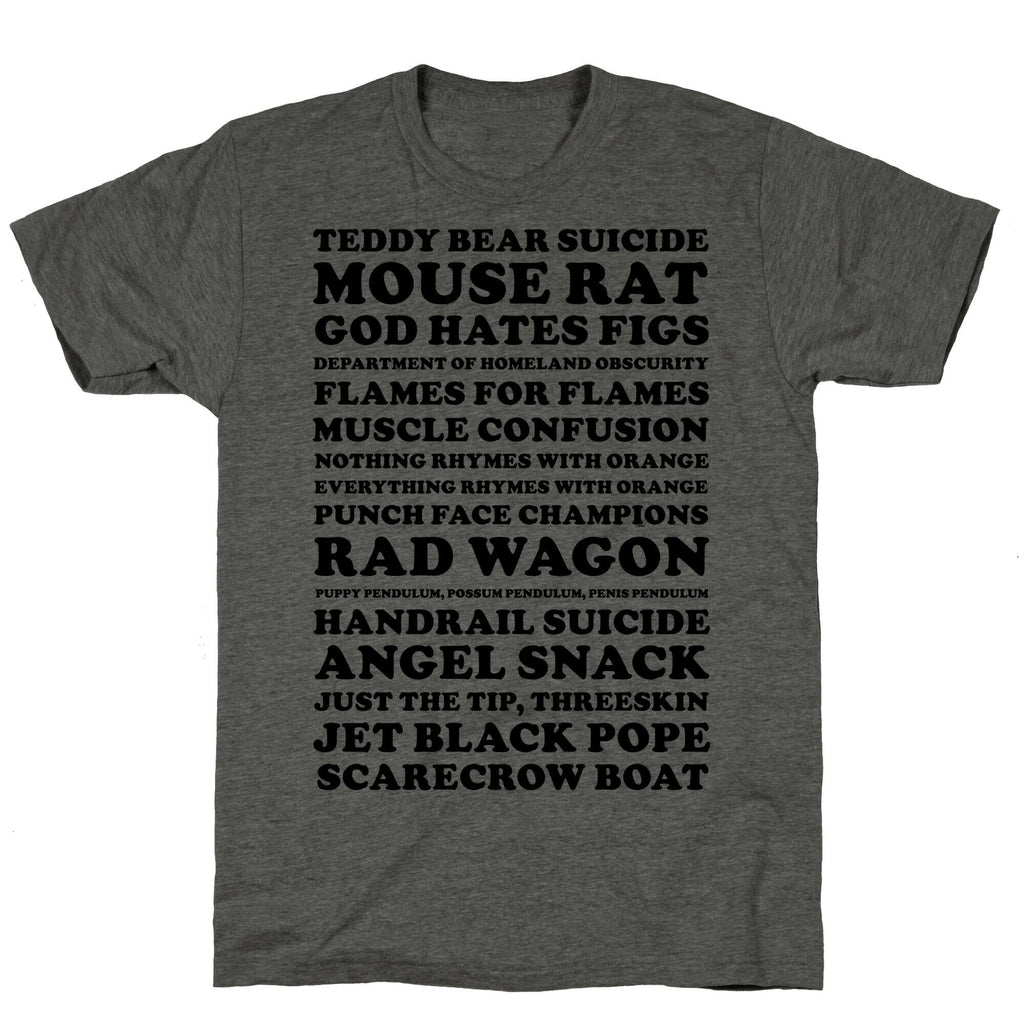 Andy Dwyer Band Names Unisex Triblend Tee Hoodie, Sweatshirt | CoreVibeTees.com (Image 2)