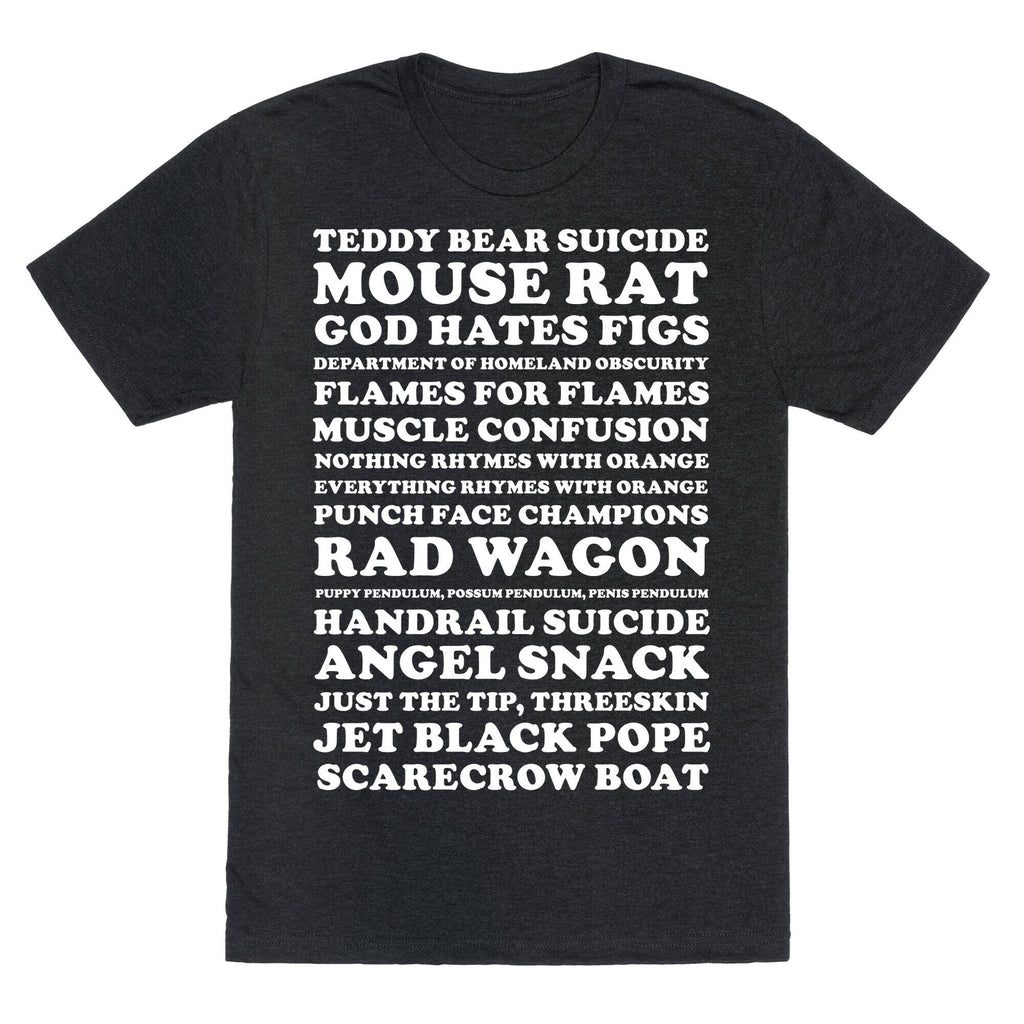 Andy Dwyer Band Names Unisex Triblend Tee Style001 Hoodie, Sweatshirt | CoreVibeTees.com (Image 1)