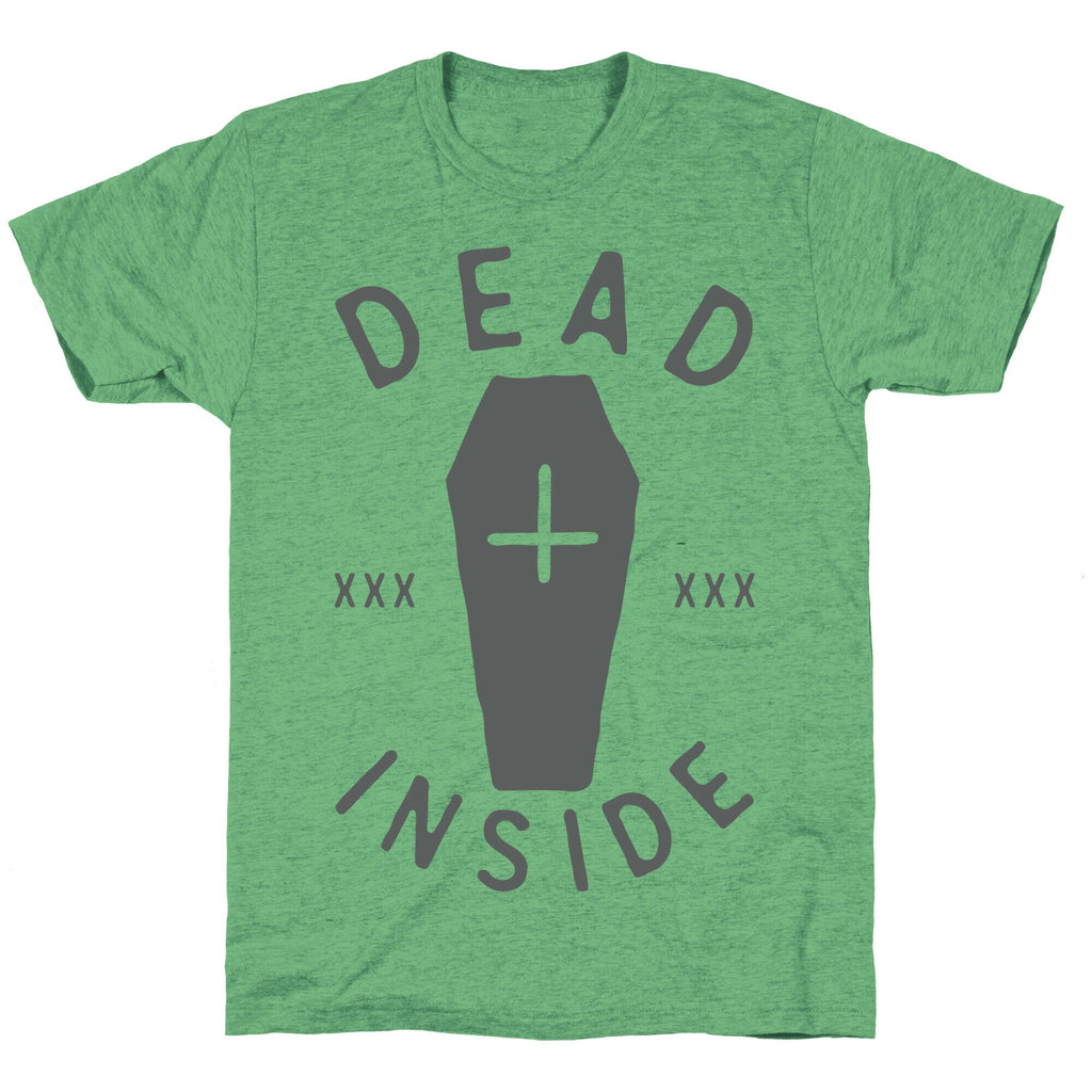 Dead Inside Unisex Triblend Tee Style001 Hoodie, Sweatshirt | CoreVibeTees.com (Image 2)
