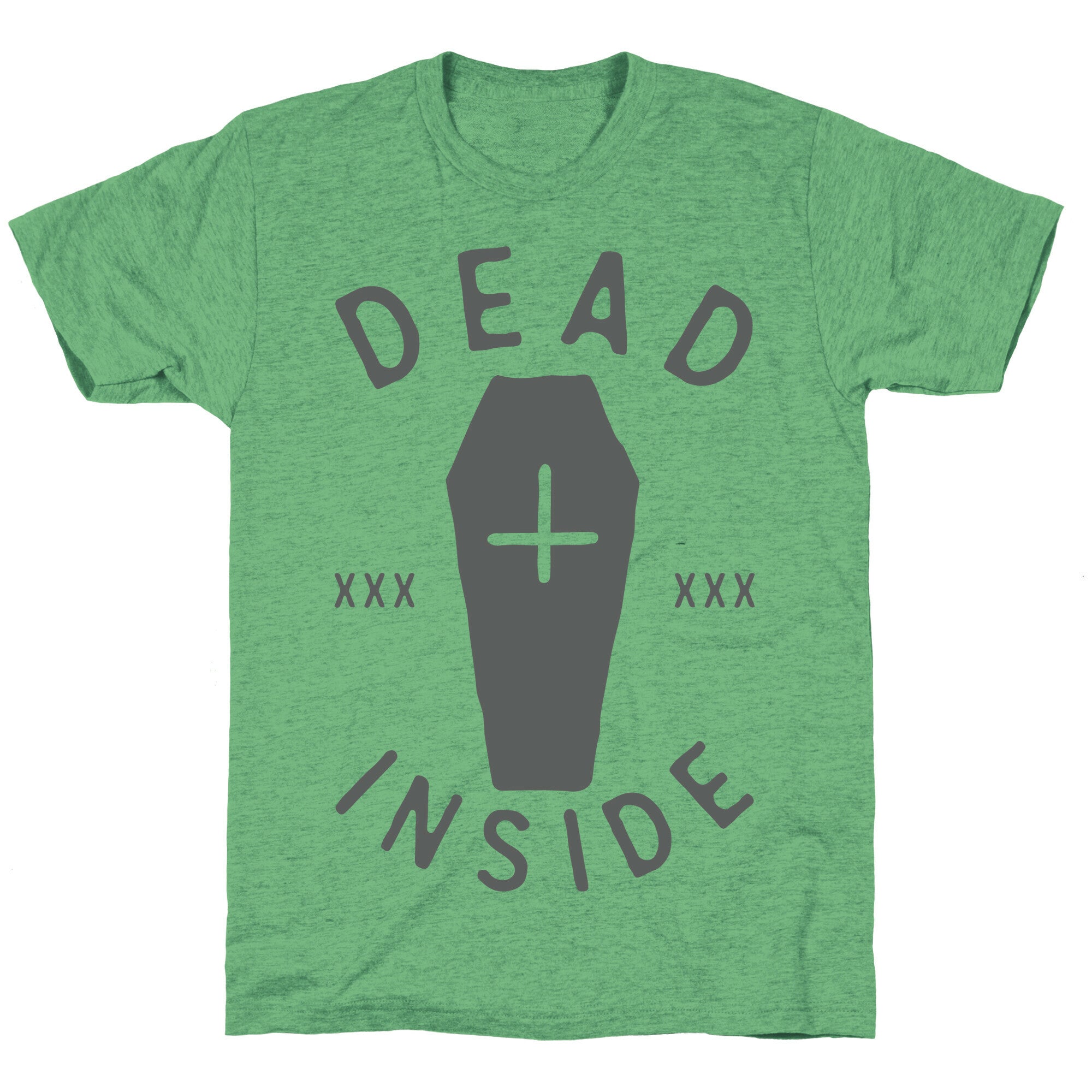 Dead Inside Unisex Triblend Tee Style001 Hoodie, Sweatshirt | CoreVibeTees.com (Image 2)