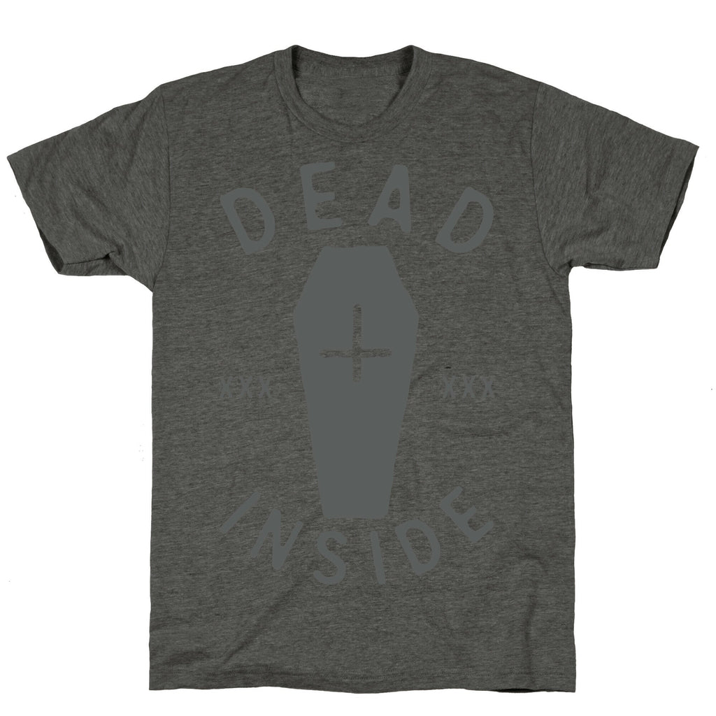 Dead Inside Unisex Triblend Tee Style001 Hoodie, Sweatshirt | CoreVibeTees.com (Image 3)