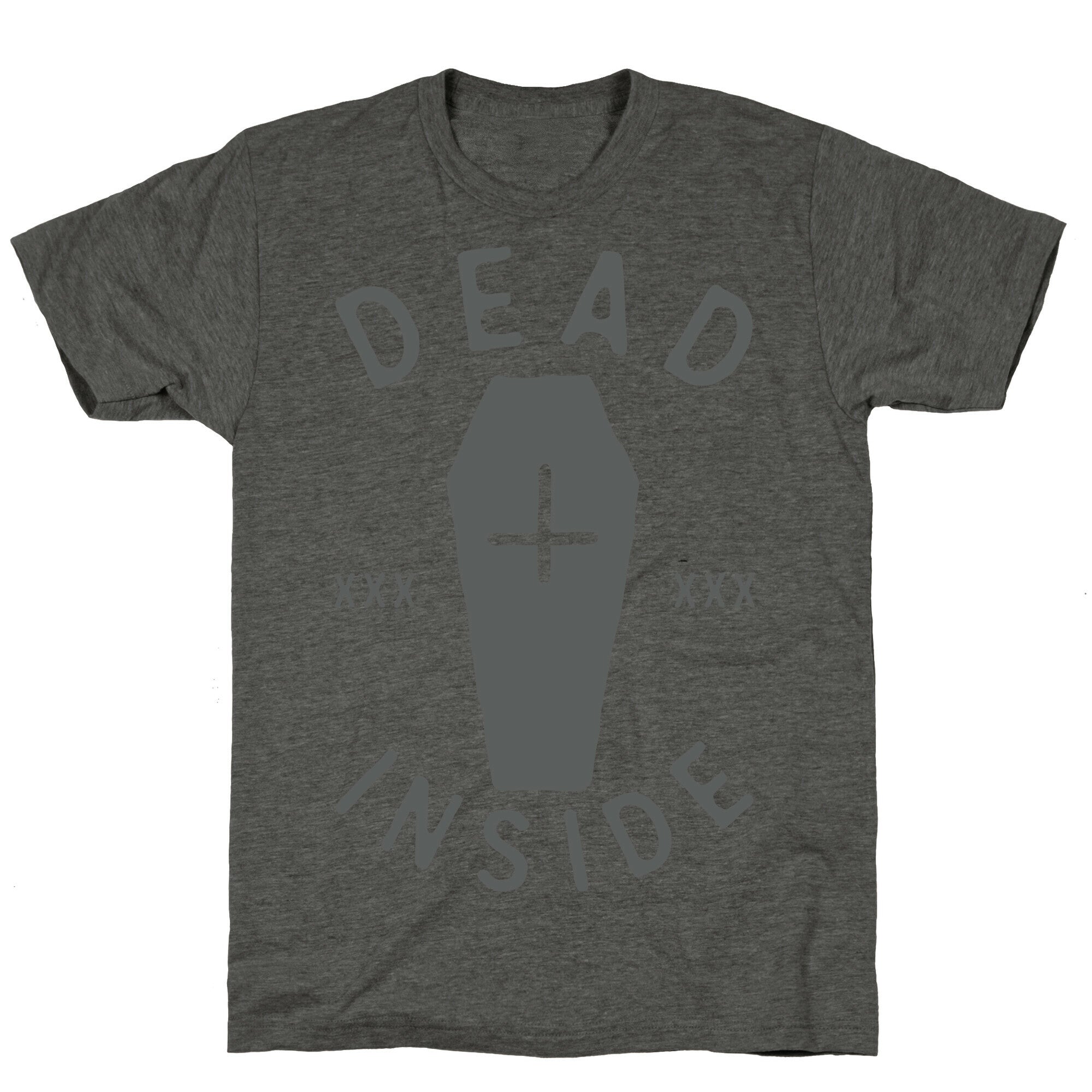 Dead Inside Unisex Triblend Tee Style001 Hoodie, Sweatshirt | CoreVibeTees.com (Image 3)