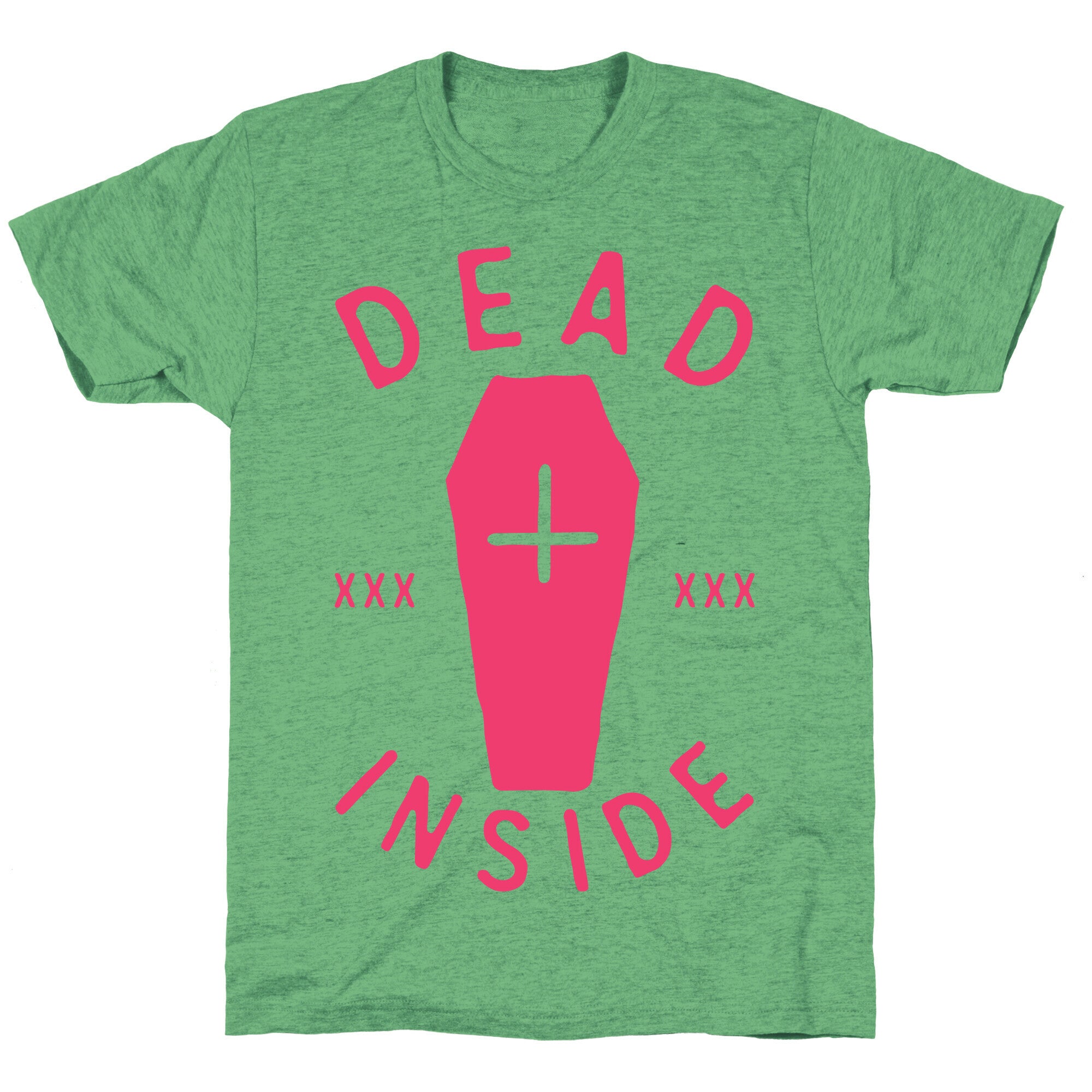 Dead Inside Unisex Triblend Tee Hoodie, Sweatshirt | CoreVibeTees.com (Image 1)