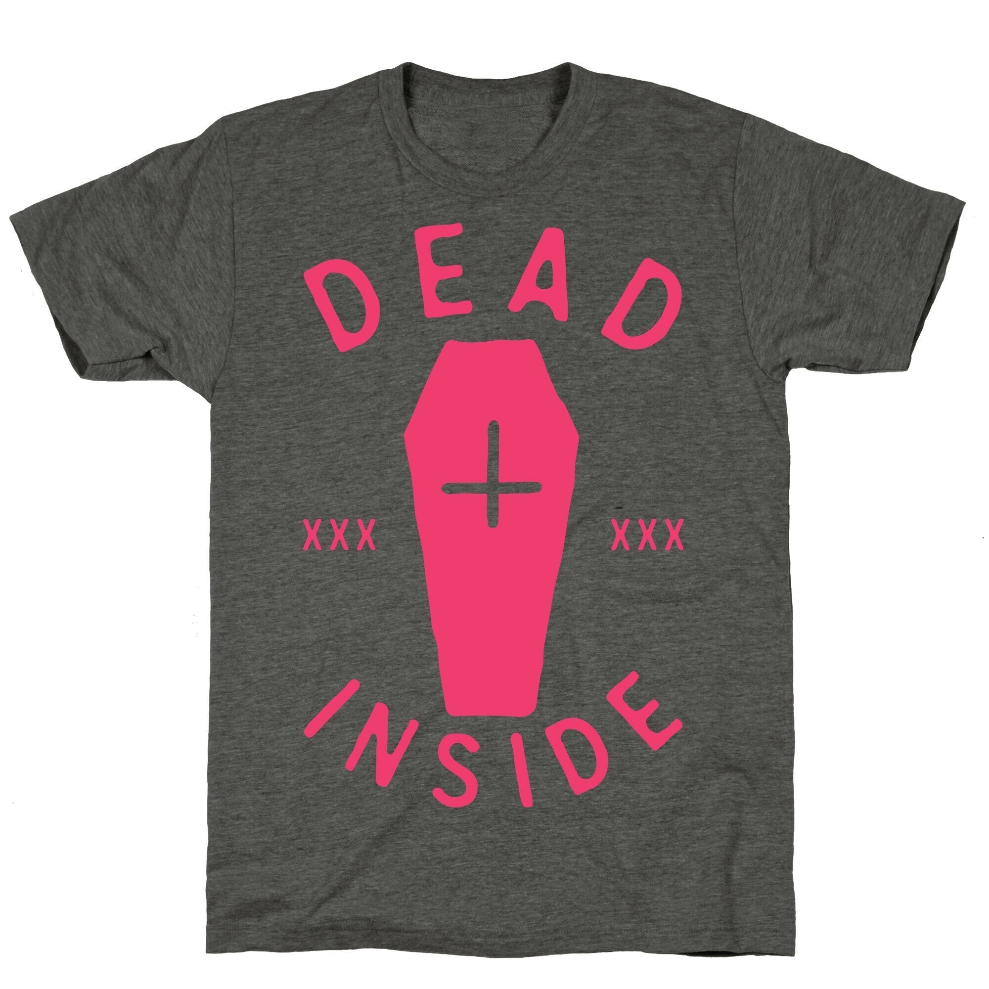 Dead Inside Unisex Triblend Tee Hoodie, Sweatshirt | CoreVibeTees.com (Image 2)