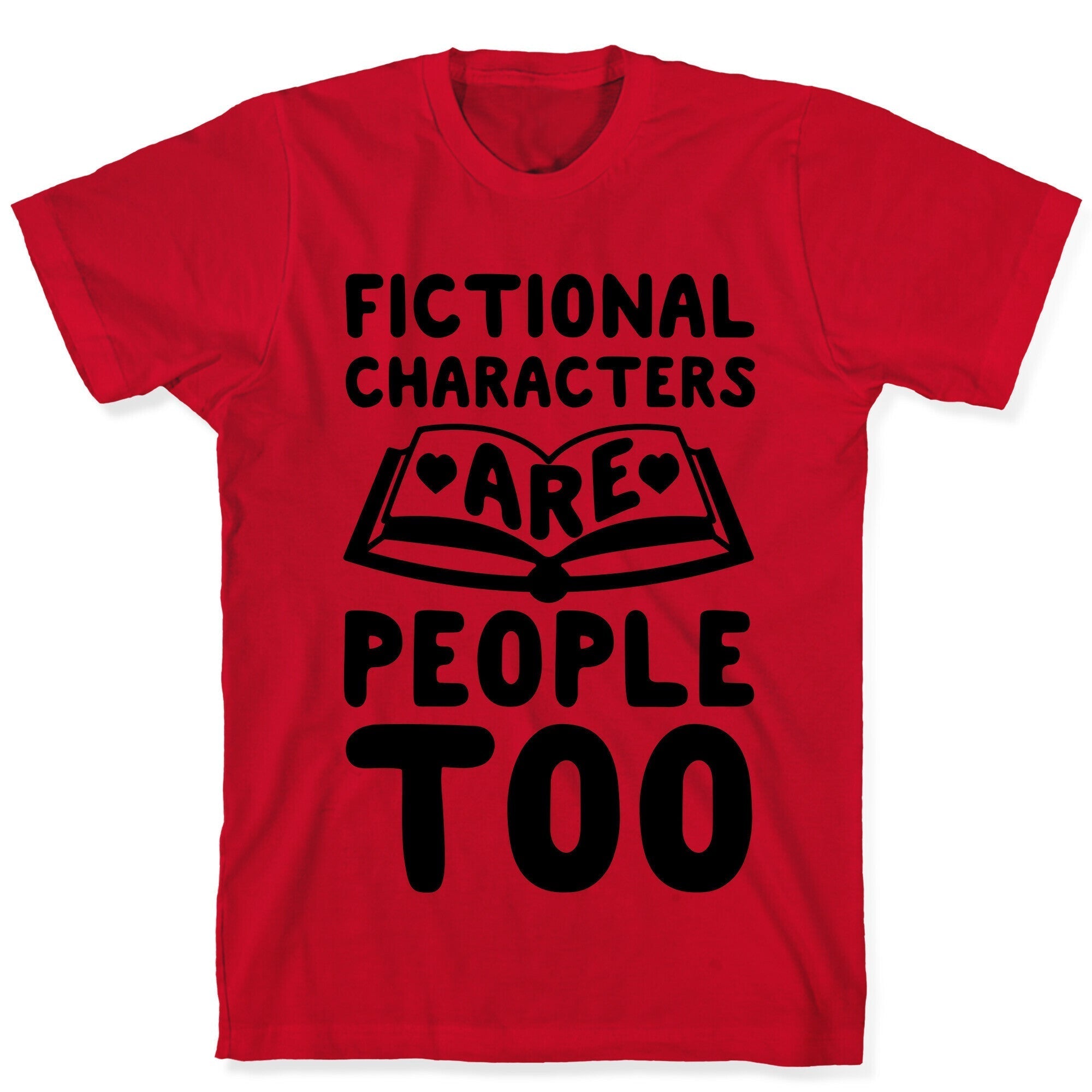 Fictional Characters Are People Too T-Shirt Hoodie, Sweatshirt | CoreVibeTees.com (Image 5)