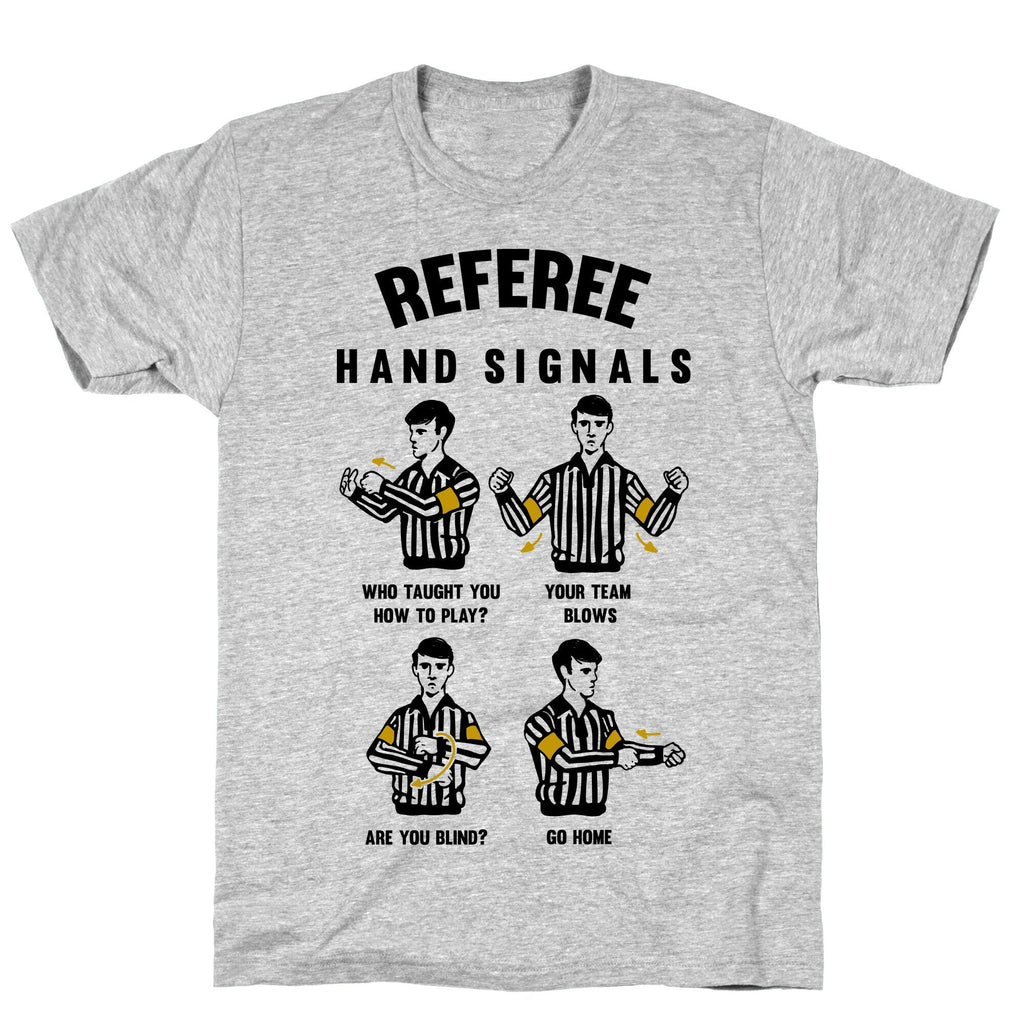 Funny Referee Hand Signals T-Shirt Style001 Hoodie, Sweatshirt | CoreVibeTees.com (Image 3)
