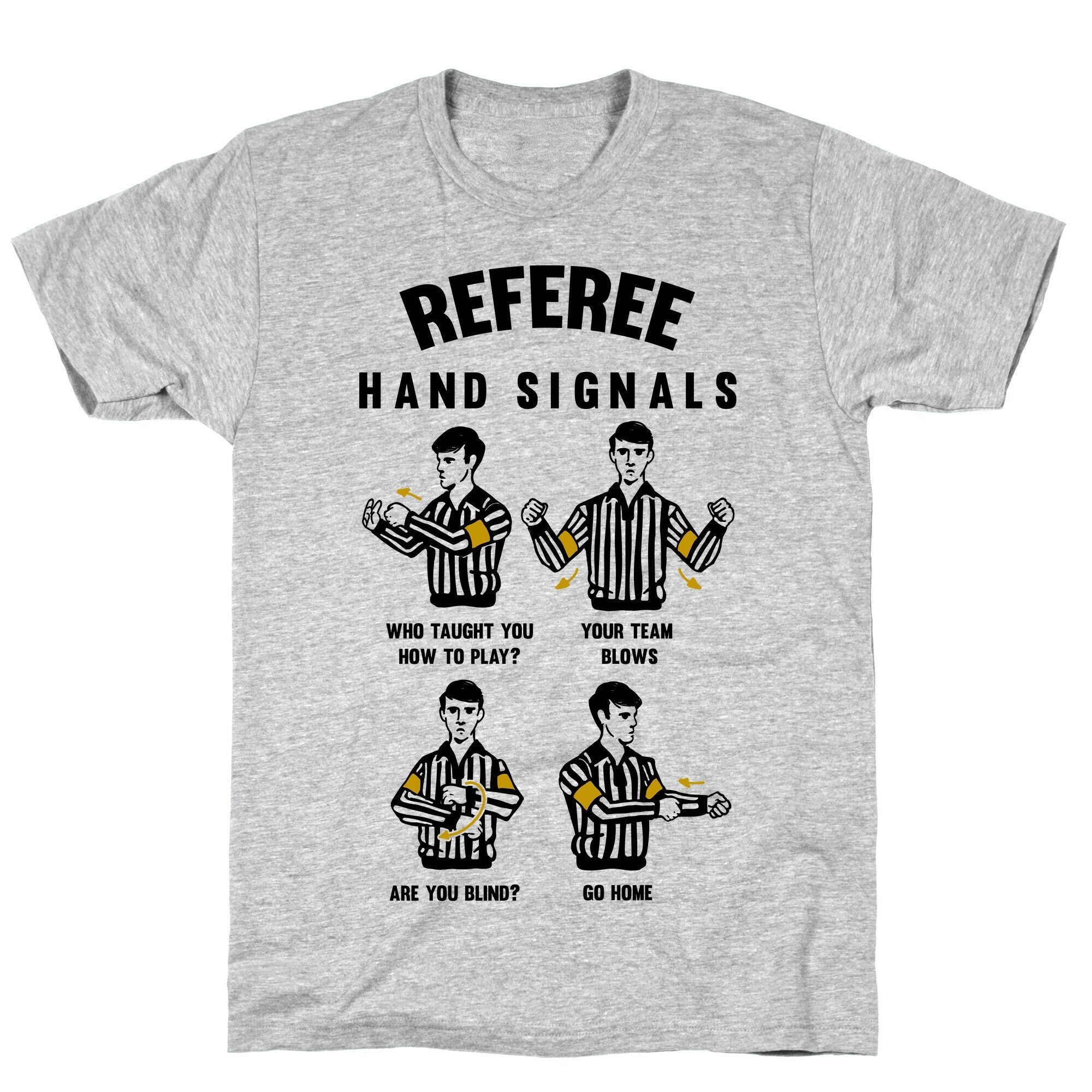 Funny Referee Hand Signals T-Shirt Style001 Hoodie, Sweatshirt | CoreVibeTees.com (Image 3)