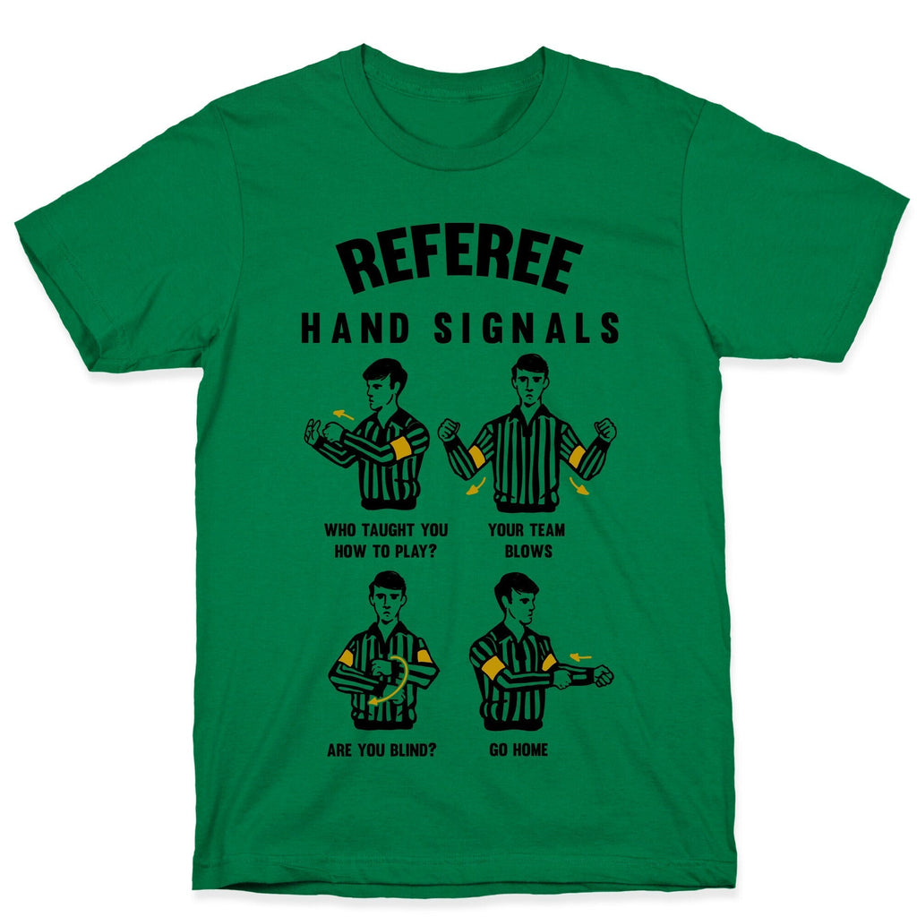 Funny Referee Hand Signals T-Shirt Style001 Hoodie, Sweatshirt | CoreVibeTees.com (Image 4)