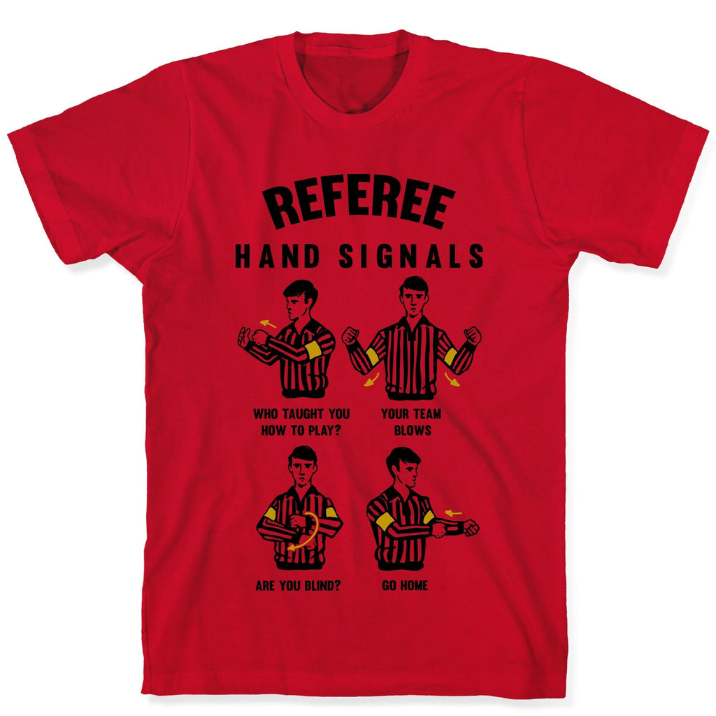 Funny Referee Hand Signals T-Shirt Style001 Hoodie, Sweatshirt | CoreVibeTees.com (Image 5)