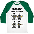 Funny Referee Hand Signals Baseball Tee Hoodie, Sweatshirt | CoreVibeTees.com (Image 1)