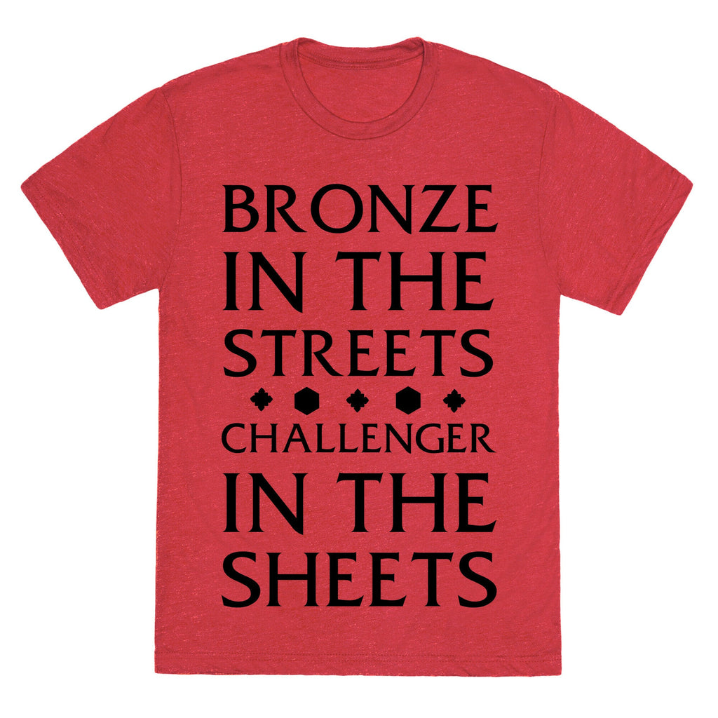 Bronze in the Streets. Challenger in the Sheets Unisex Triblend Tee Style001 Hoodie, Sweatshirt | CoreVibeTees.com (Image 3)