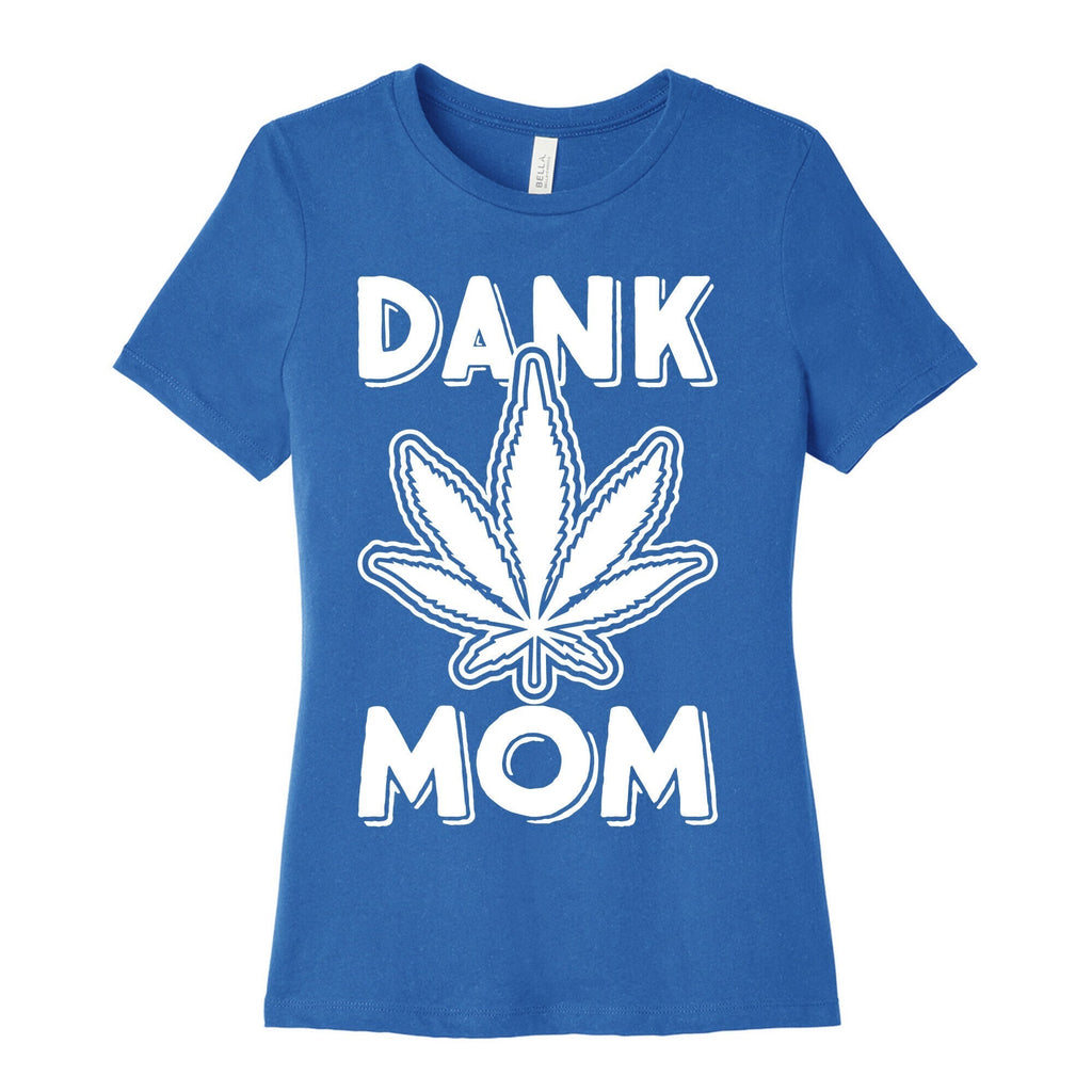 Dank Mom Women's Cotton Tee Hoodie, Sweatshirt | CoreVibeTees.com (Image 3)