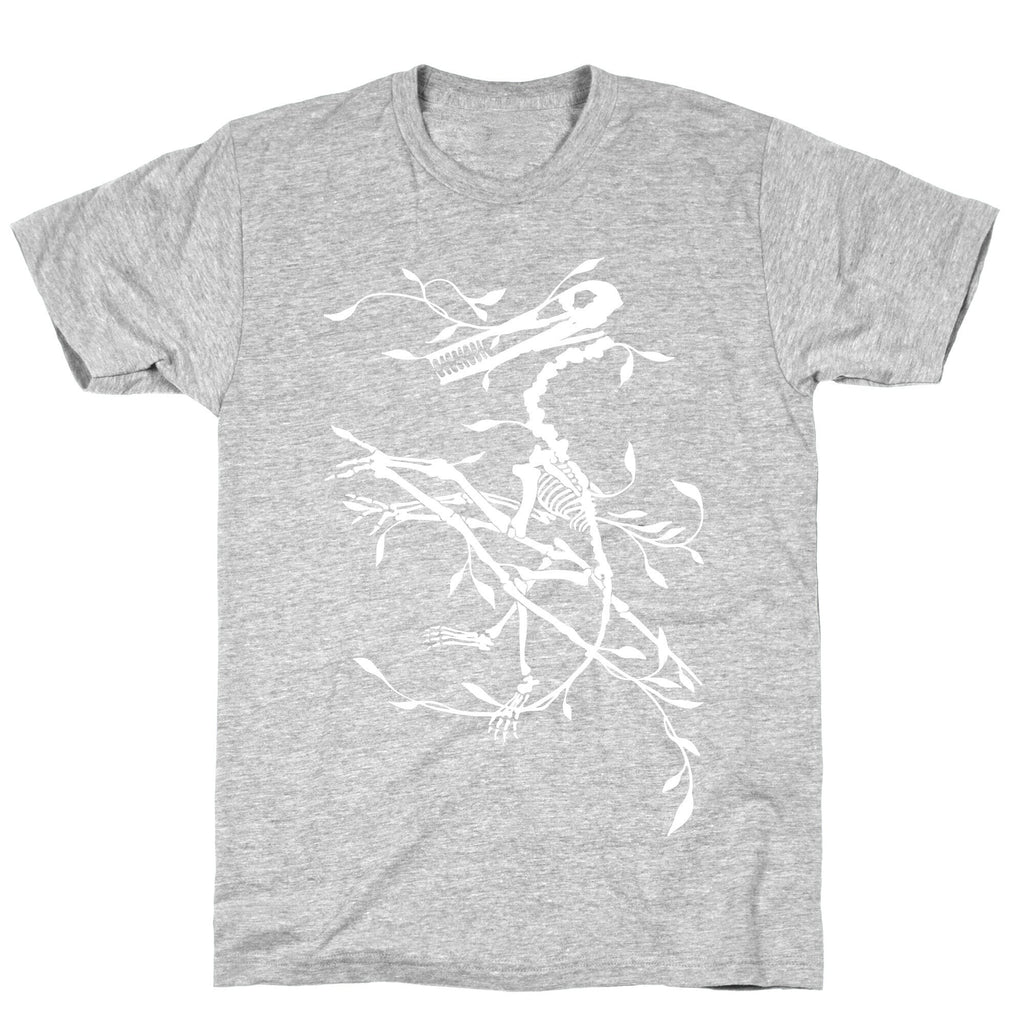 Floral Dinosaur T-Shirt Hoodie, Sweatshirt | CoreVibeTees.com (Image 2)