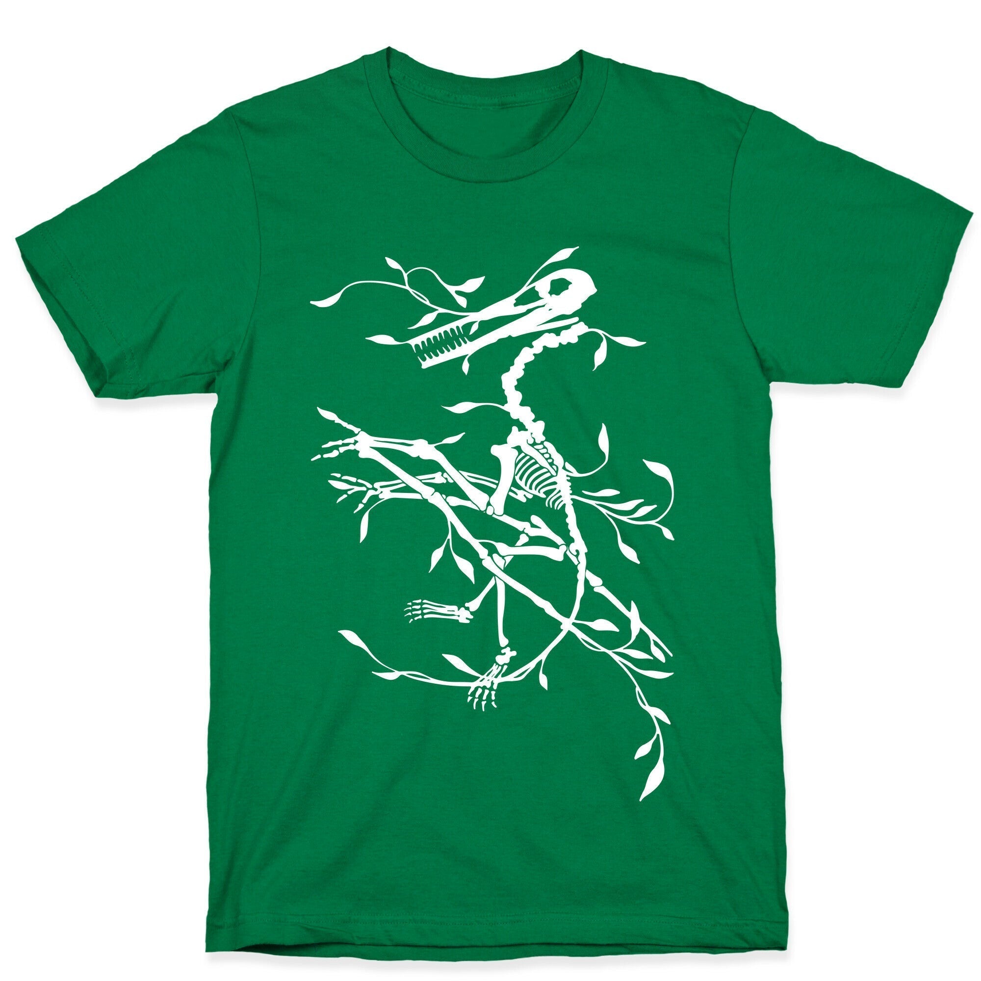 Floral Dinosaur T-Shirt Hoodie, Sweatshirt | CoreVibeTees.com (Image 3)