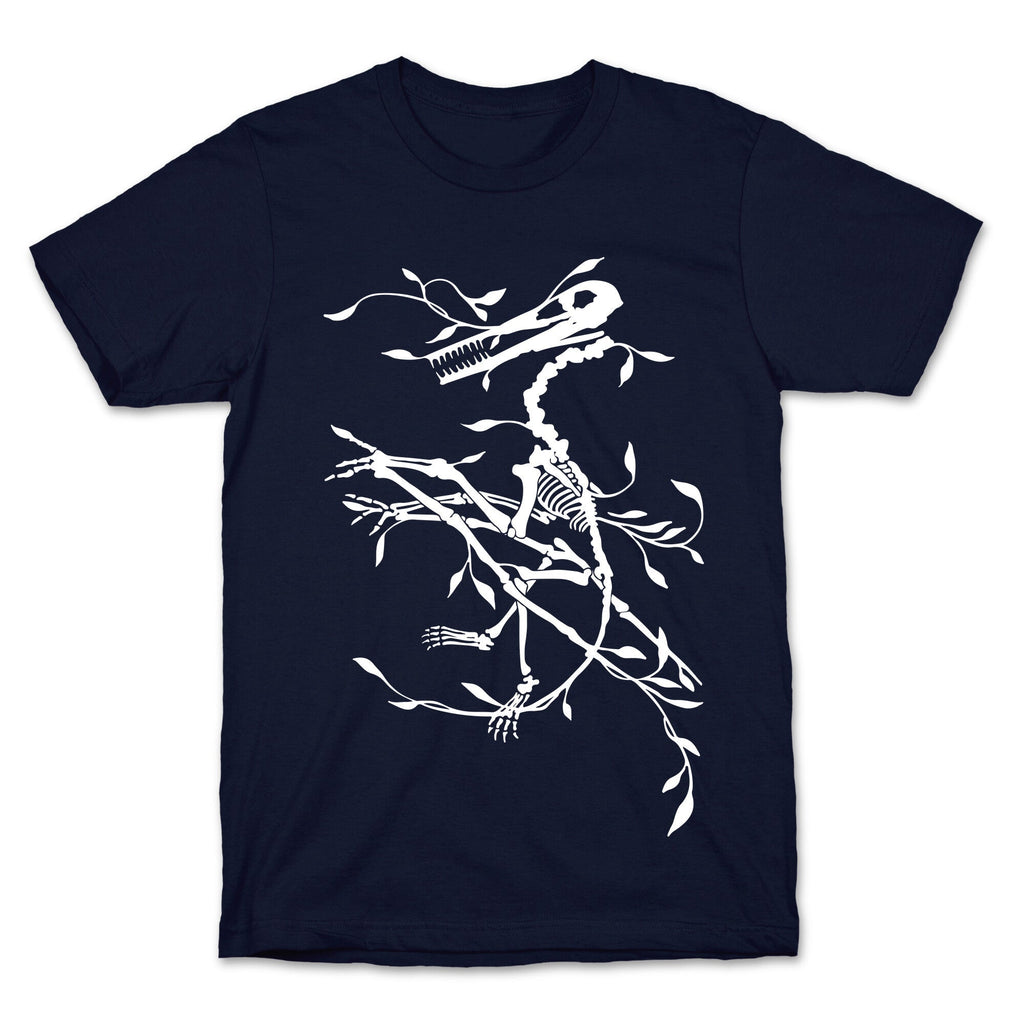 Floral Dinosaur T-Shirt Hoodie, Sweatshirt | CoreVibeTees.com (Image 4)