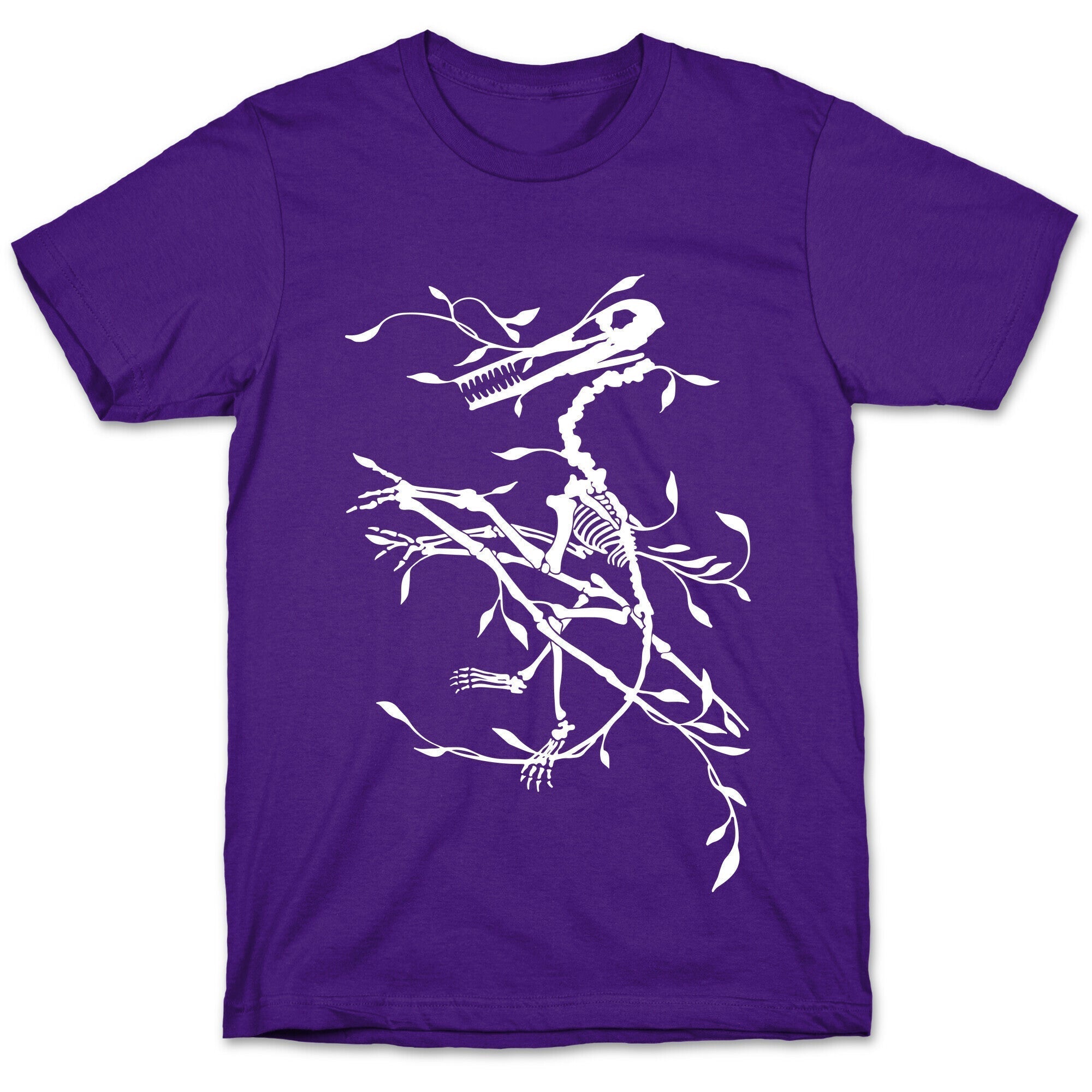 Floral Dinosaur T-Shirt Hoodie, Sweatshirt | CoreVibeTees.com (Image 5)