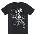 Floral Dinosaur Unisex Triblend Tee Style001 Hoodie, Sweatshirt | CoreVibeTees.com (Image 1)