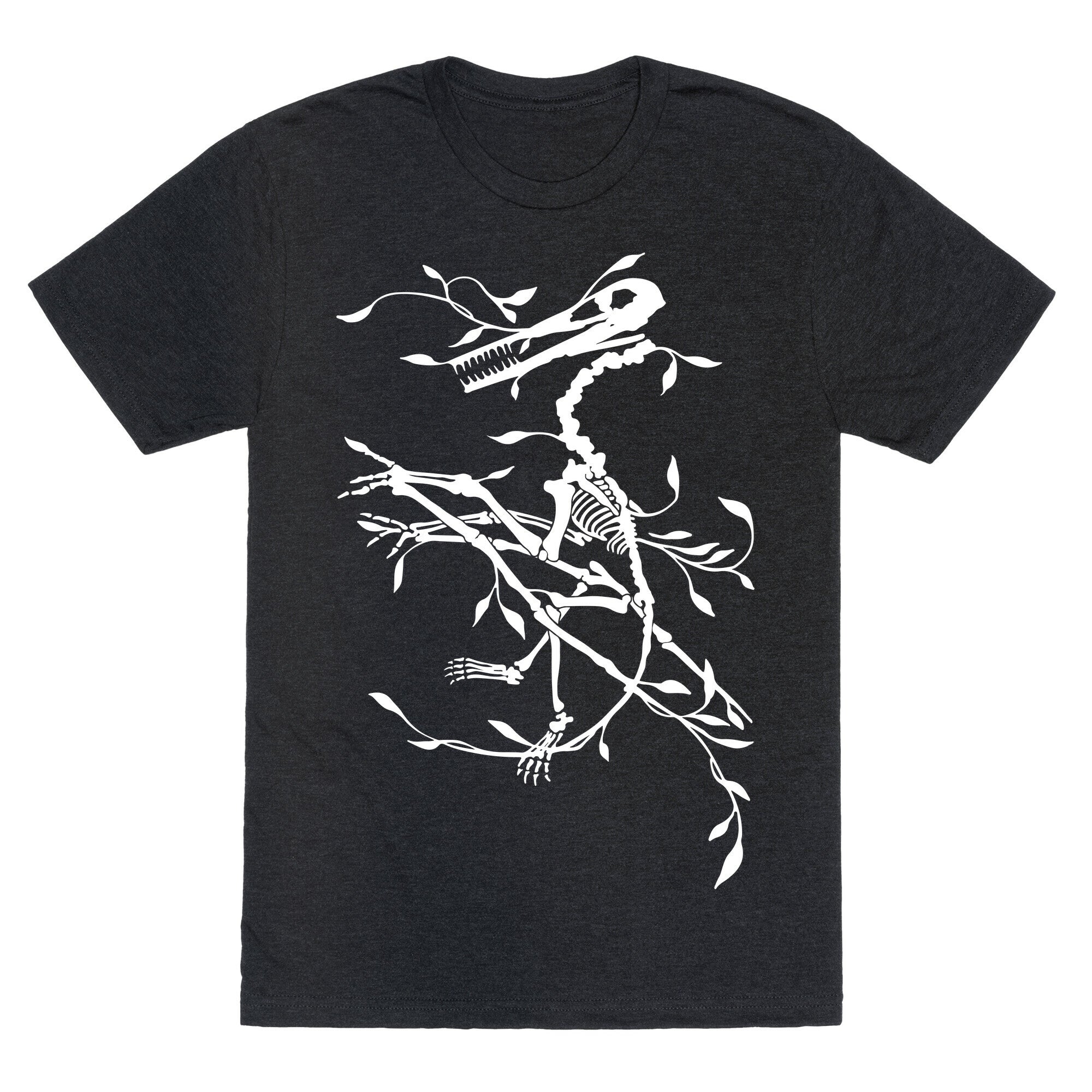 Floral Dinosaur Unisex Triblend Tee Style001 Hoodie, Sweatshirt | CoreVibeTees.com (Image 1)