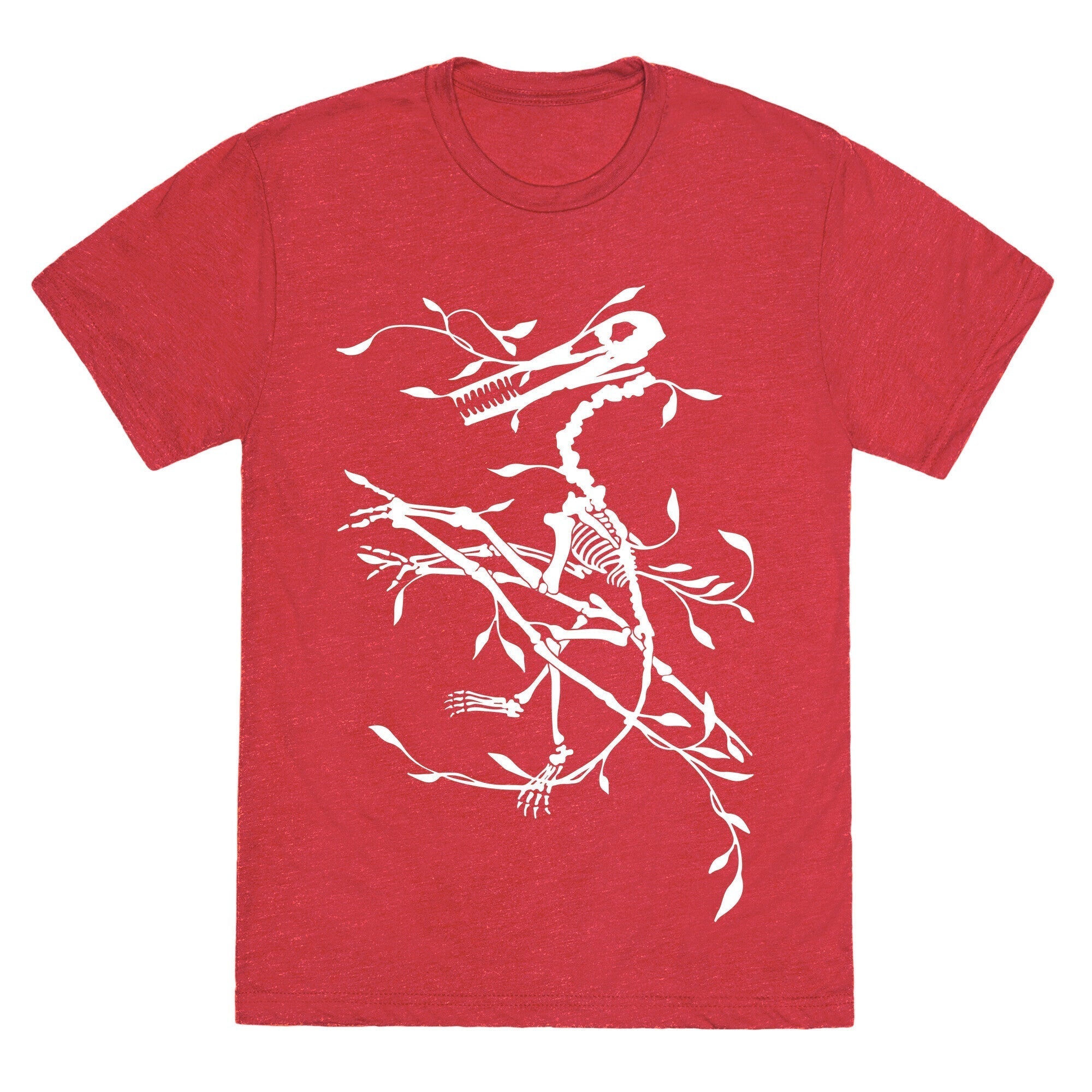 Floral Dinosaur Unisex Triblend Tee Style001 Hoodie, Sweatshirt | CoreVibeTees.com (Image 4)
