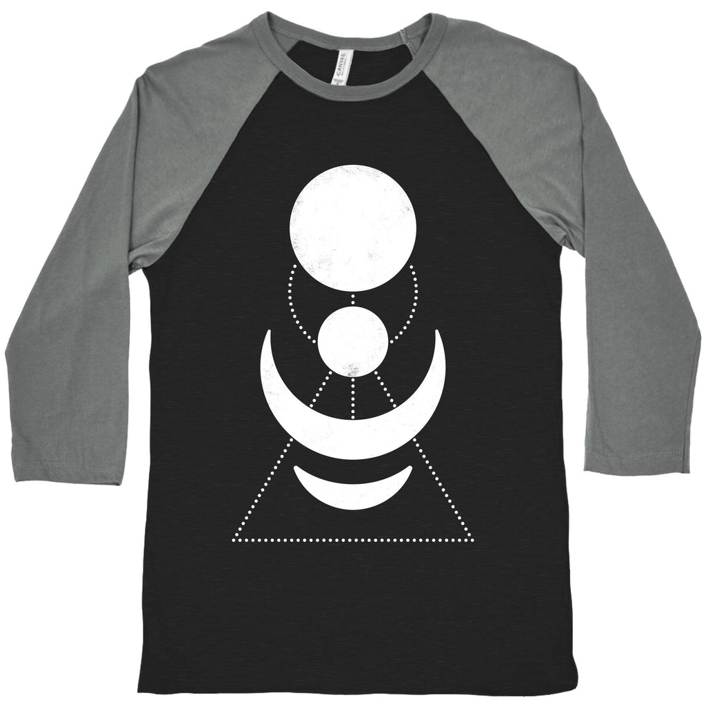 Celestial Shapes Baseball Tee Hoodie, Sweatshirt | CoreVibeTees.com (Image 1)